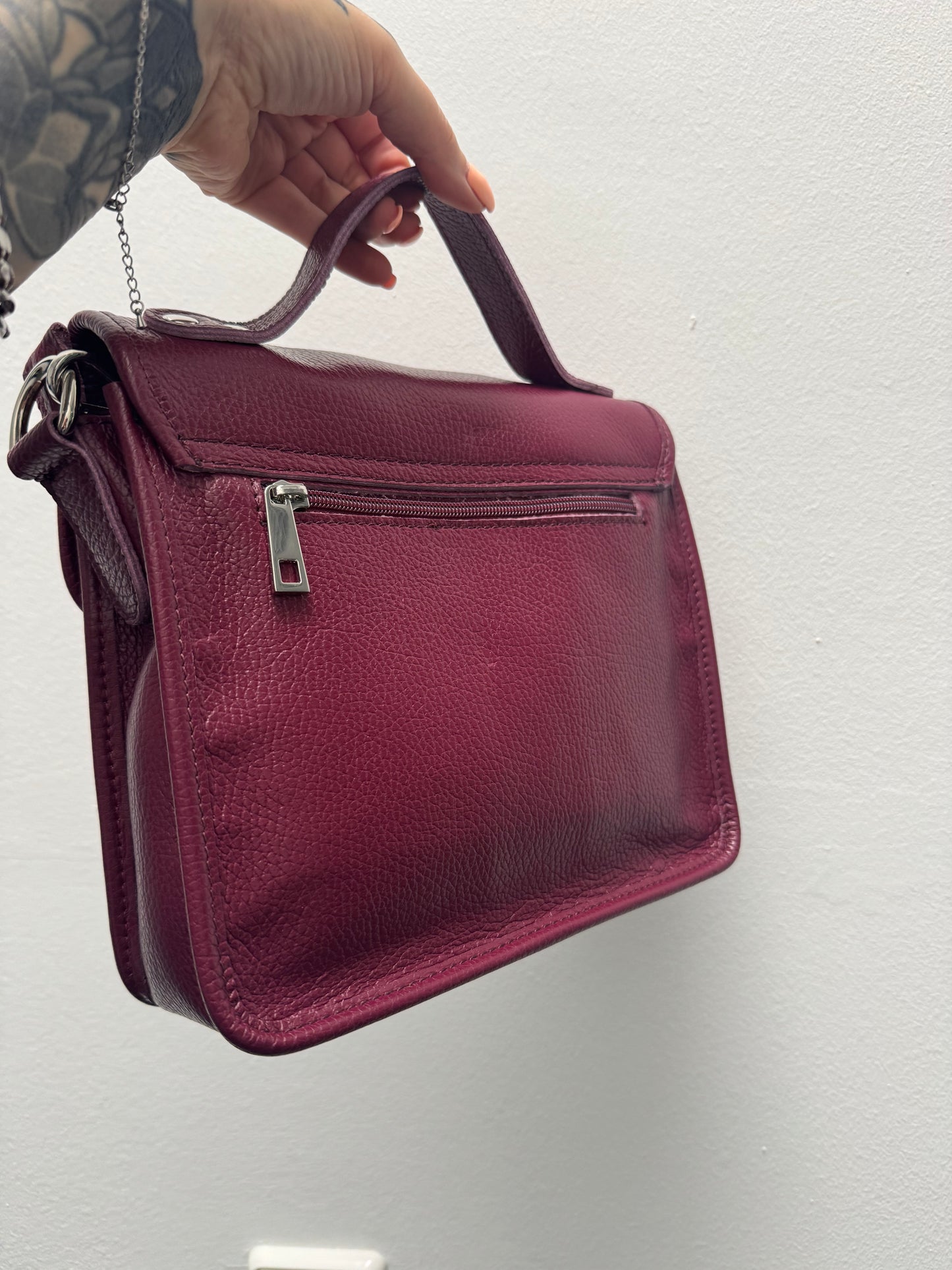 Retro Crossbody Bag // AUTUMN BORDEAUX