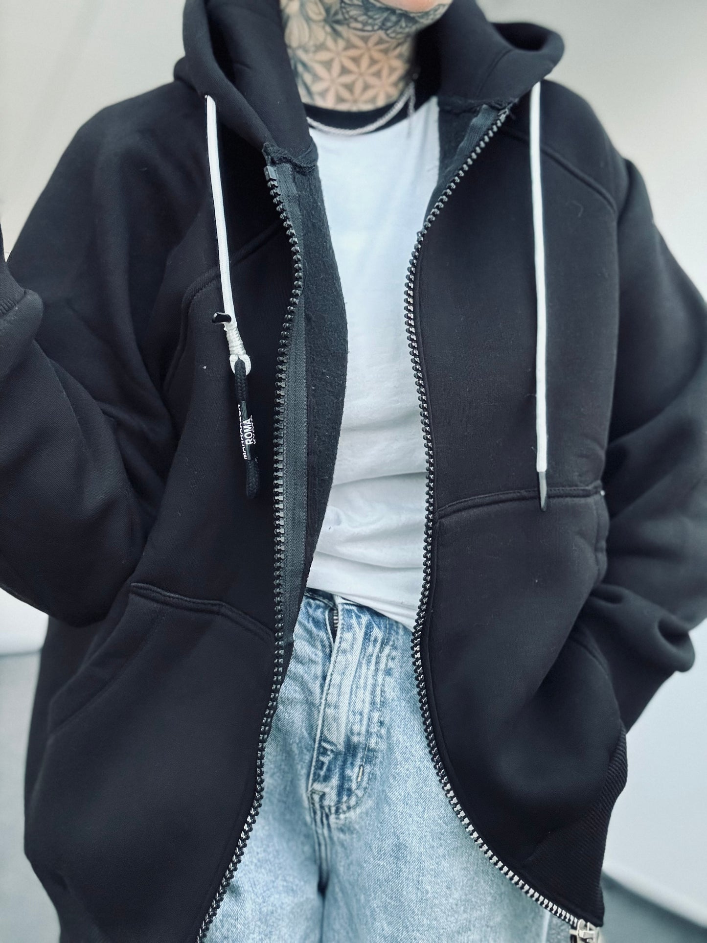 Hoodie Jacke // BADASS TIGER