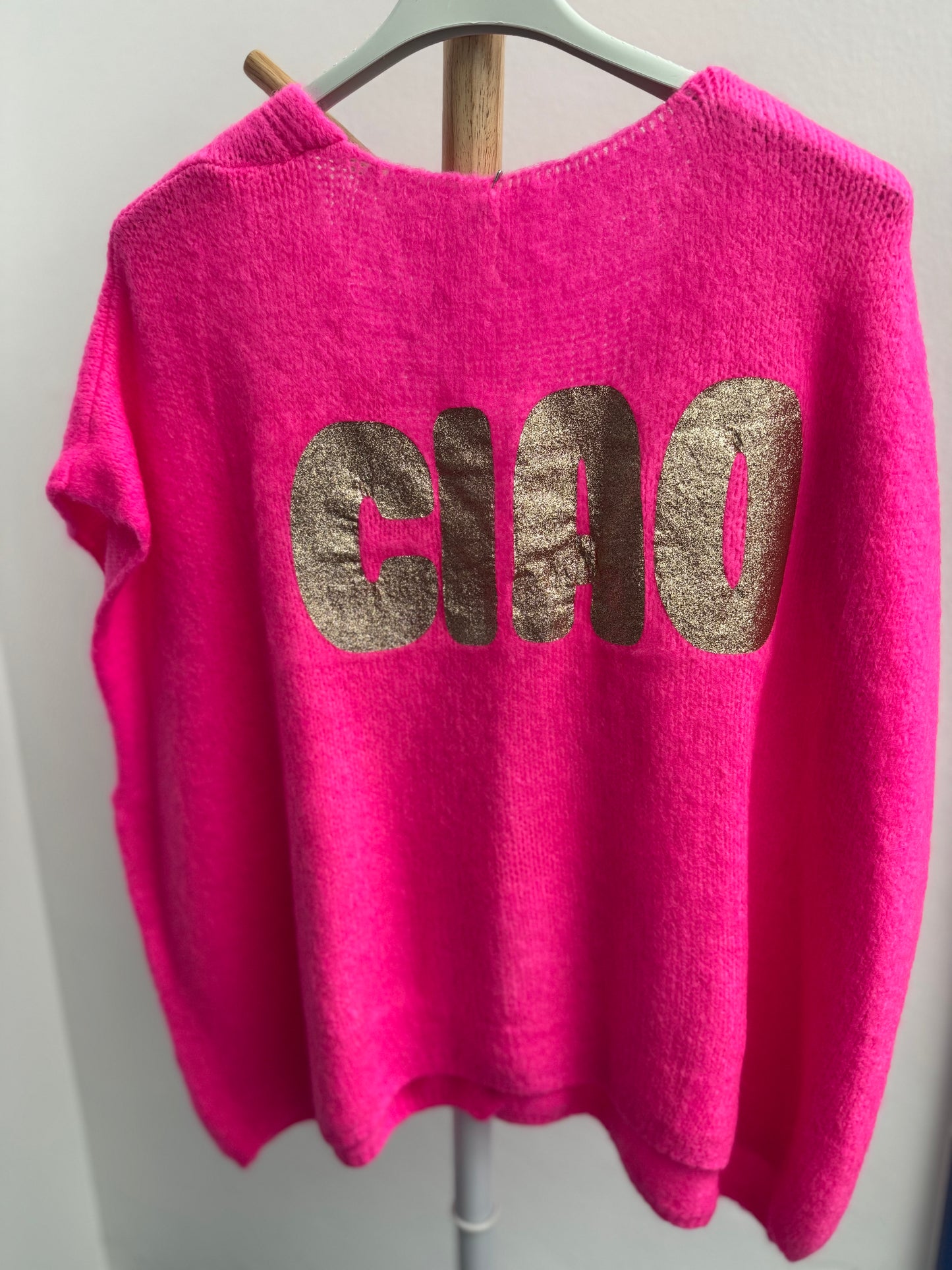 ALPACA WESTE // CIAO PINK