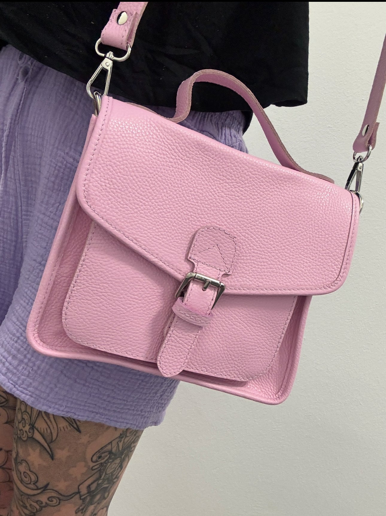 Retro Crossbody Bag // COTTON CANDY
