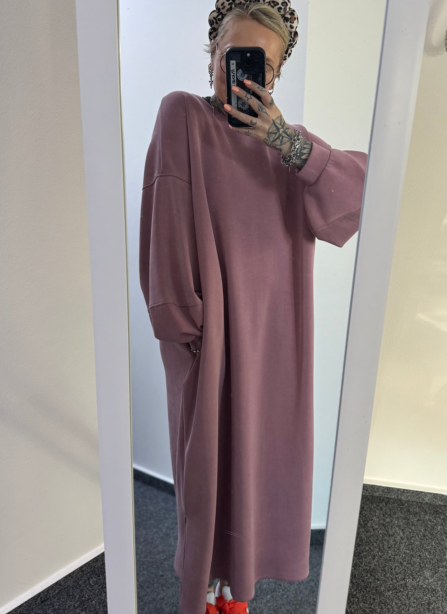 OVERSIZE DRESS // BLUSH