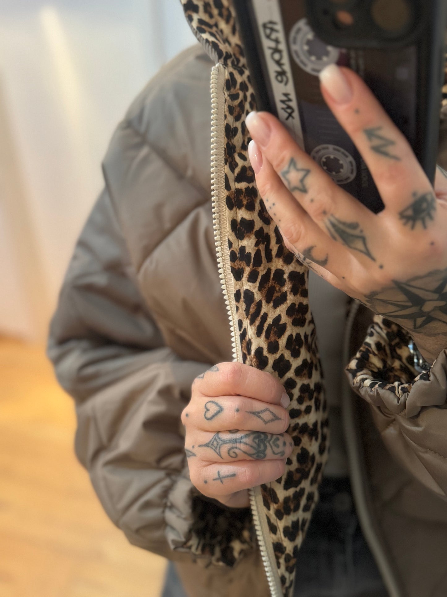 Oversize Wendejacke // DOUBLE TROUBLE