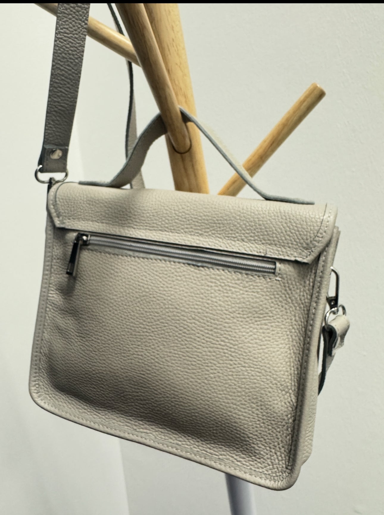 Retro Crossbody Bag // MARSHMALLOW GREY