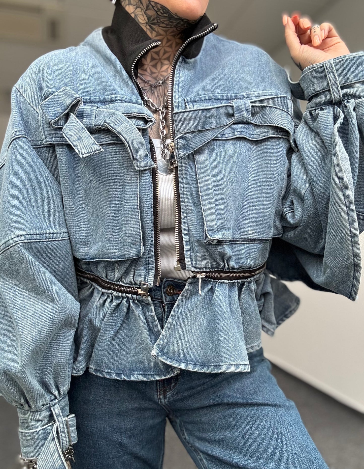 JEANSJACKE // SWEET BOW