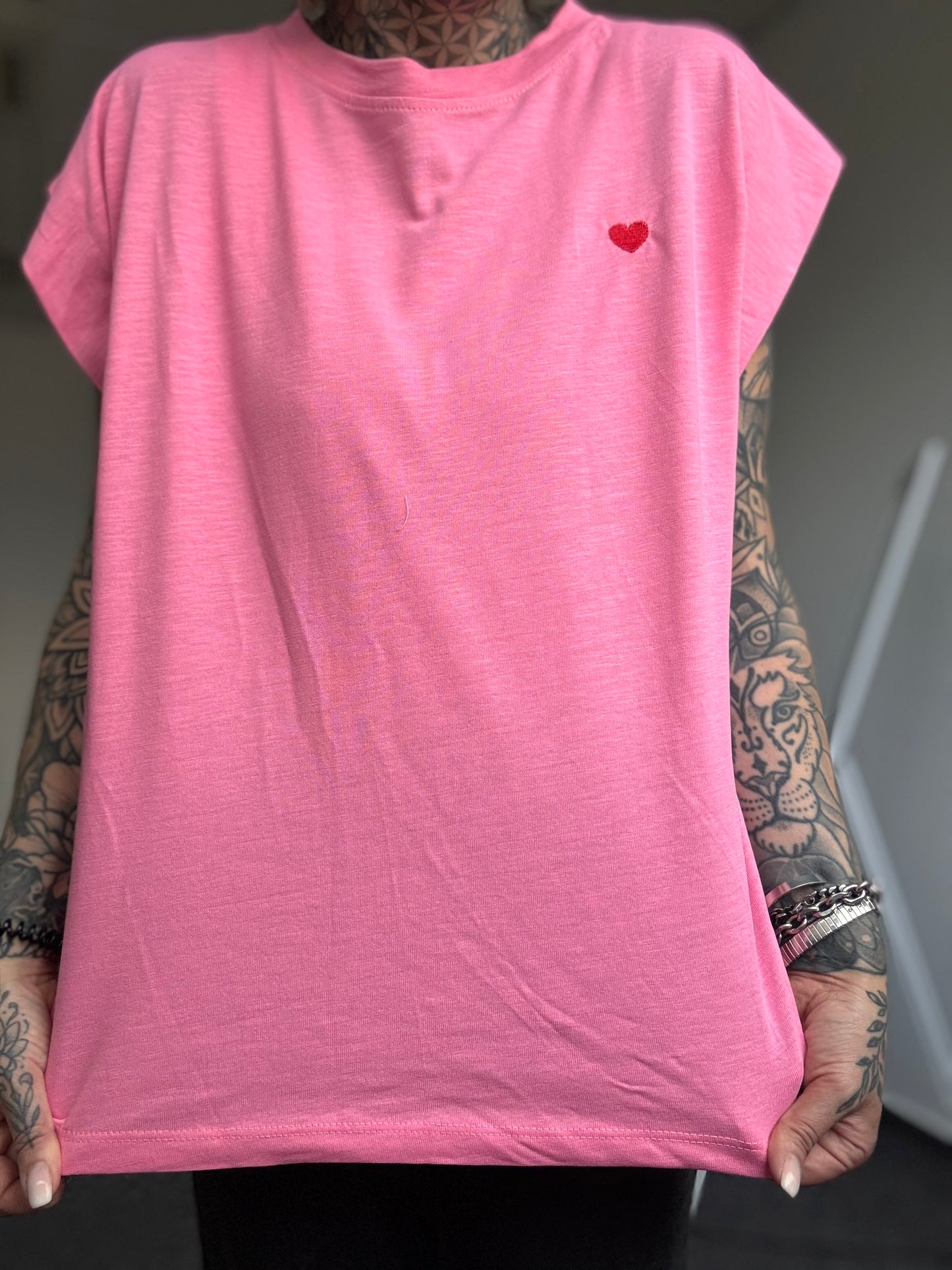 Basic Oversize Shirt // PINK
