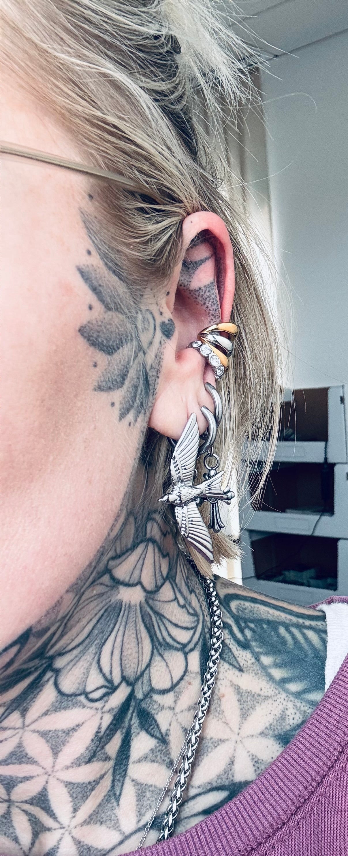 Earcuff // TRIO GOLD SILVER