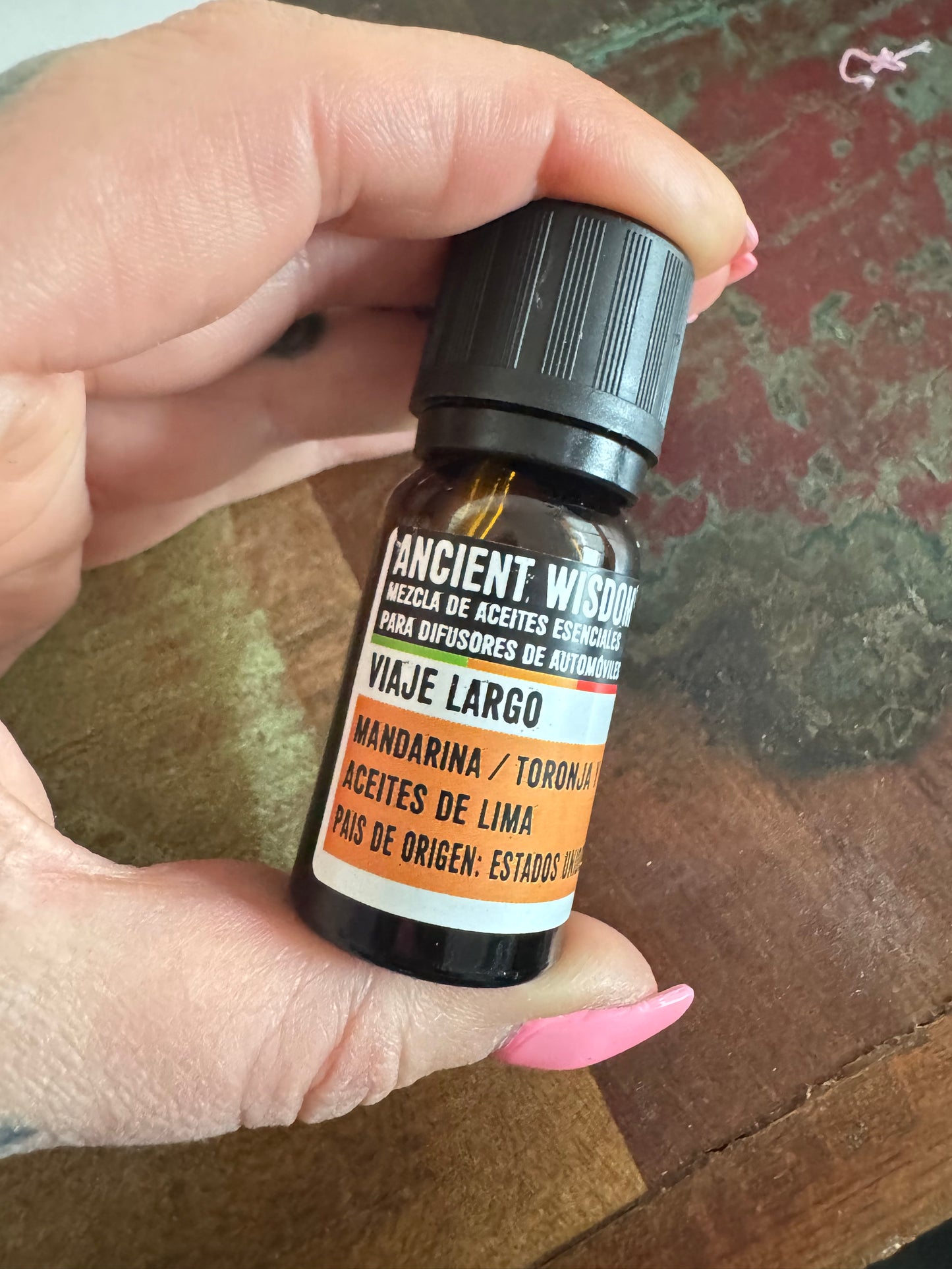 Aromaöl // MISCHUNG LANGE FAHRT orange
