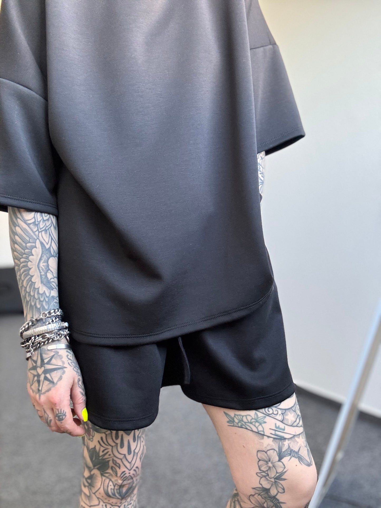 Set // OVERSIZE SCHWARZ