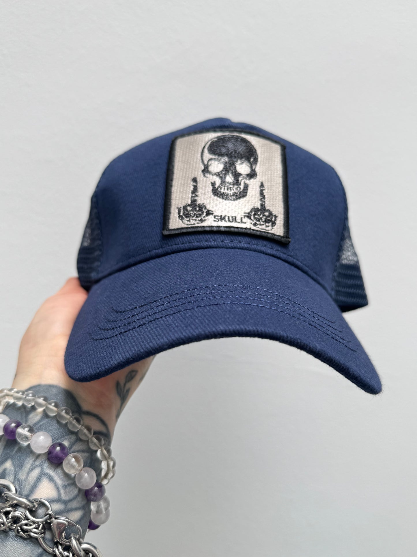 Cap // BLUE FXXX OFF