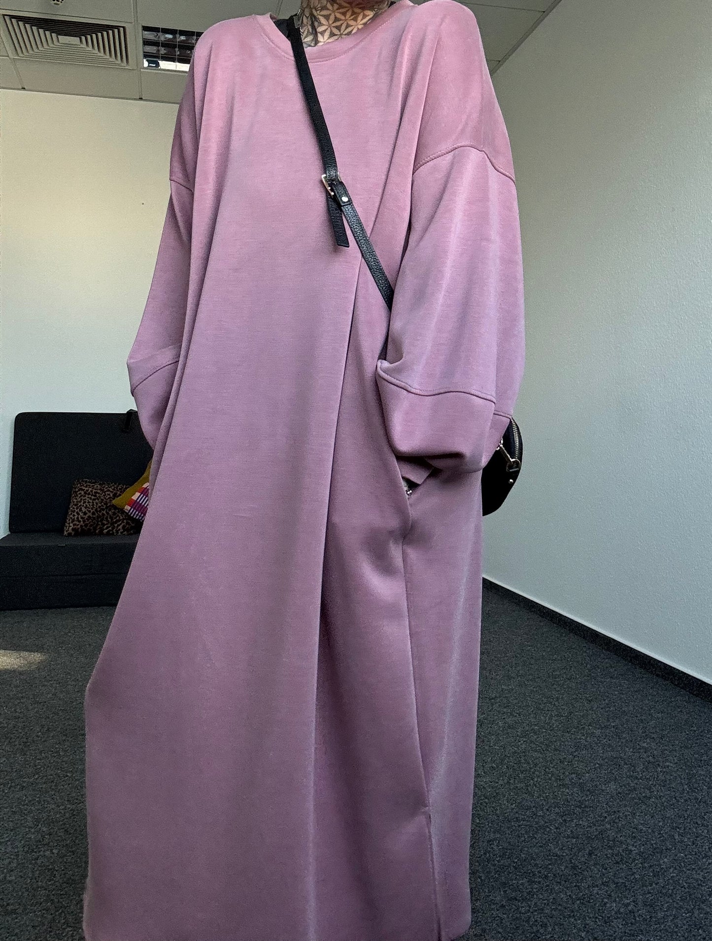 OVERSIZE DRESS // BLUSH