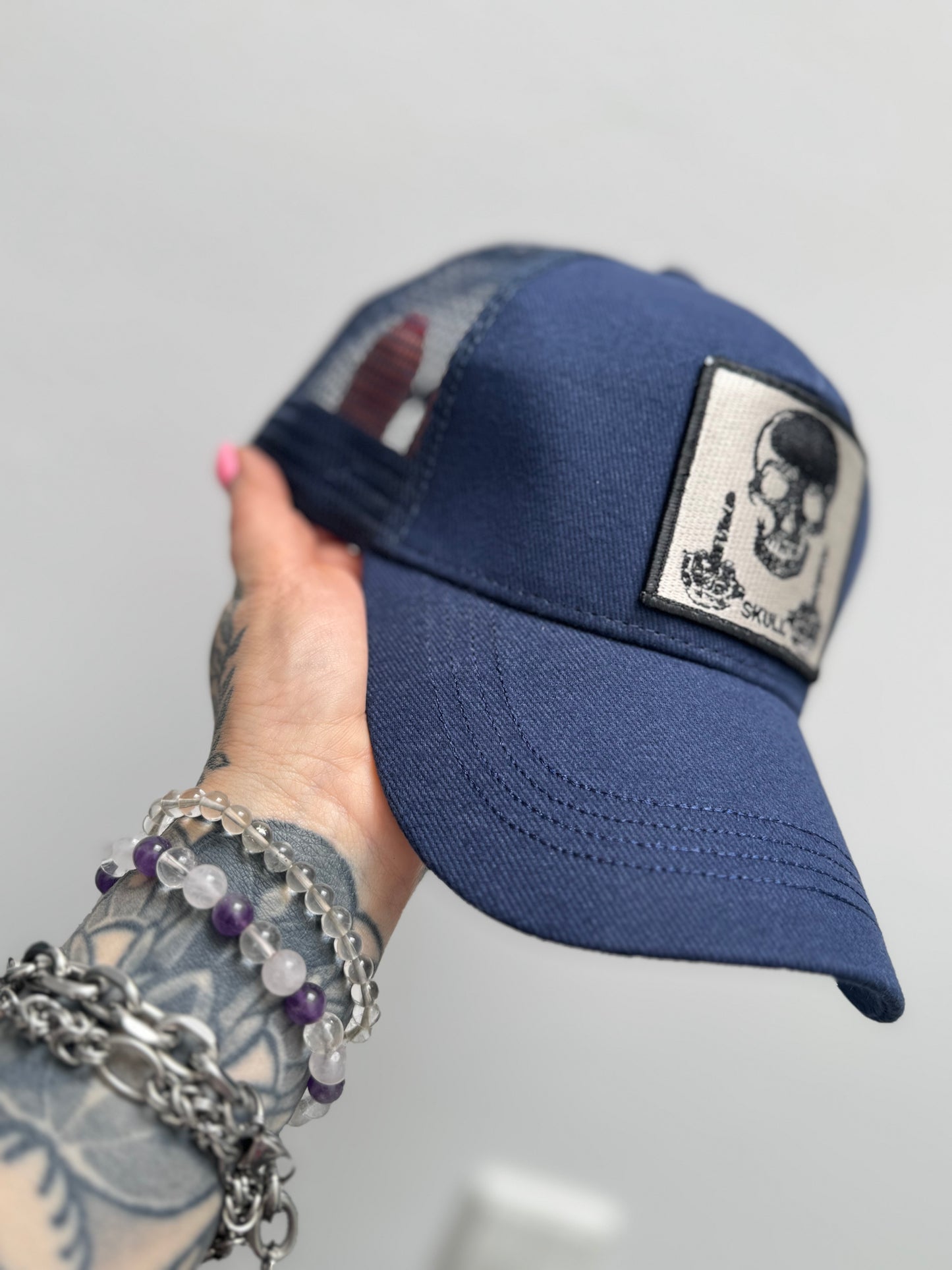 Cap // BLUE FXXX OFF