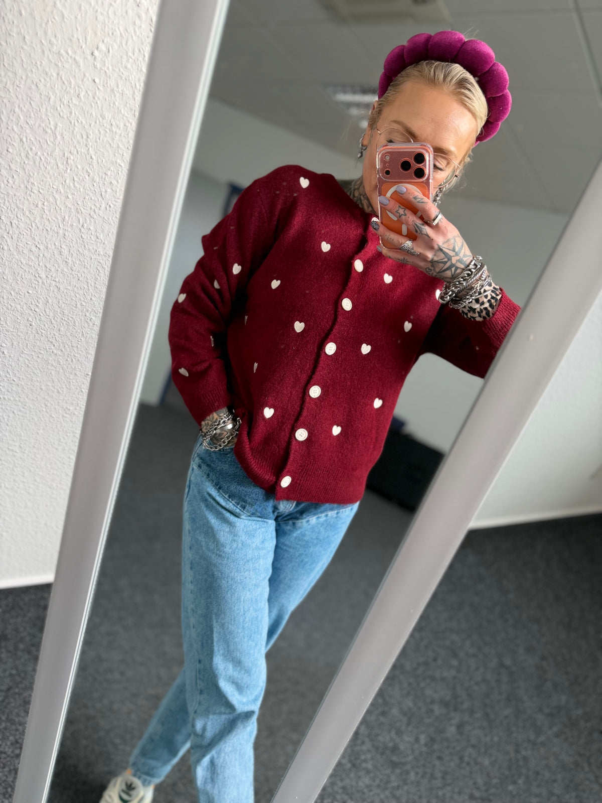 Strickjacke // HERZCHEN