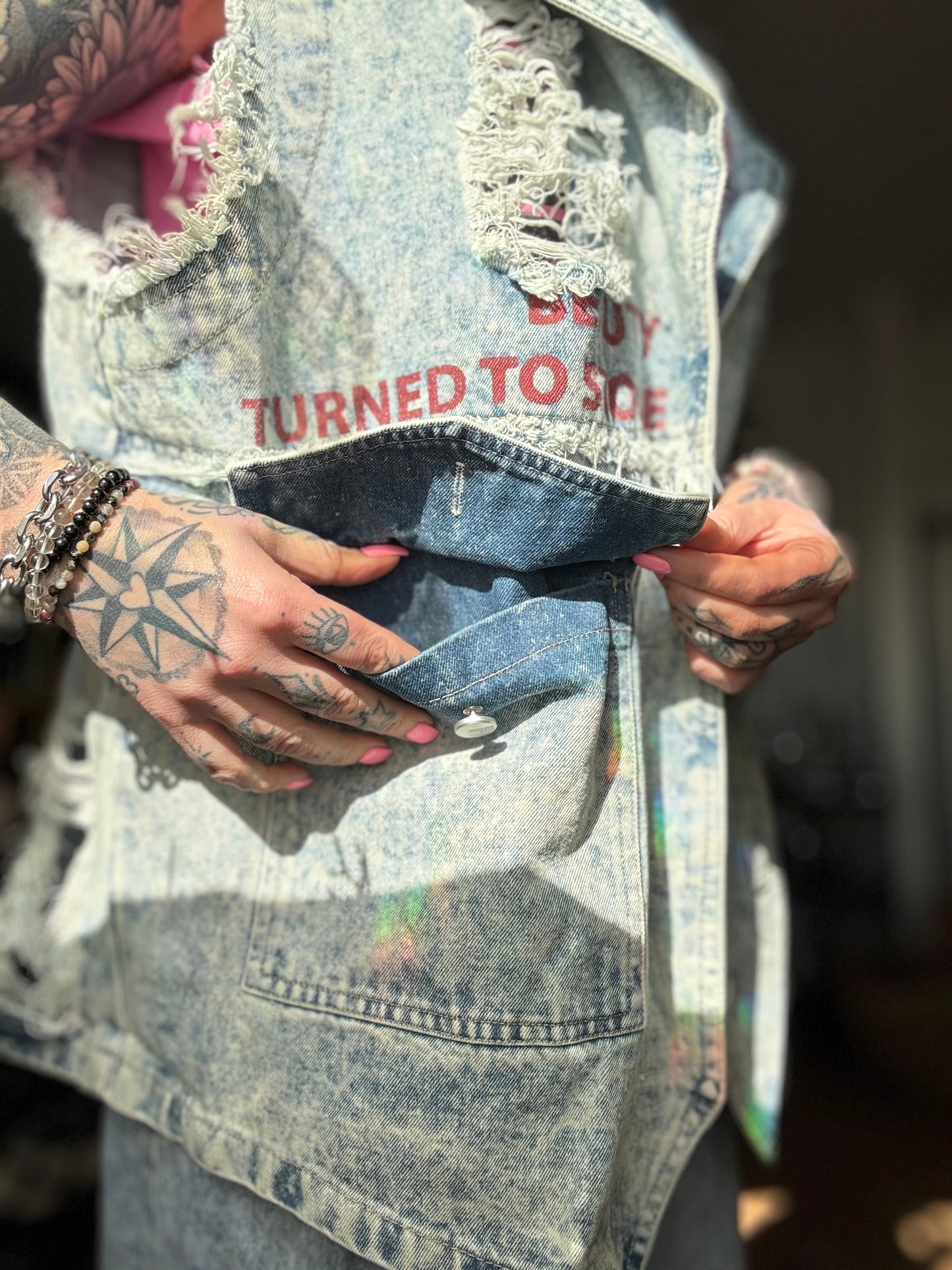 Oversize Jeansweste // DUCK