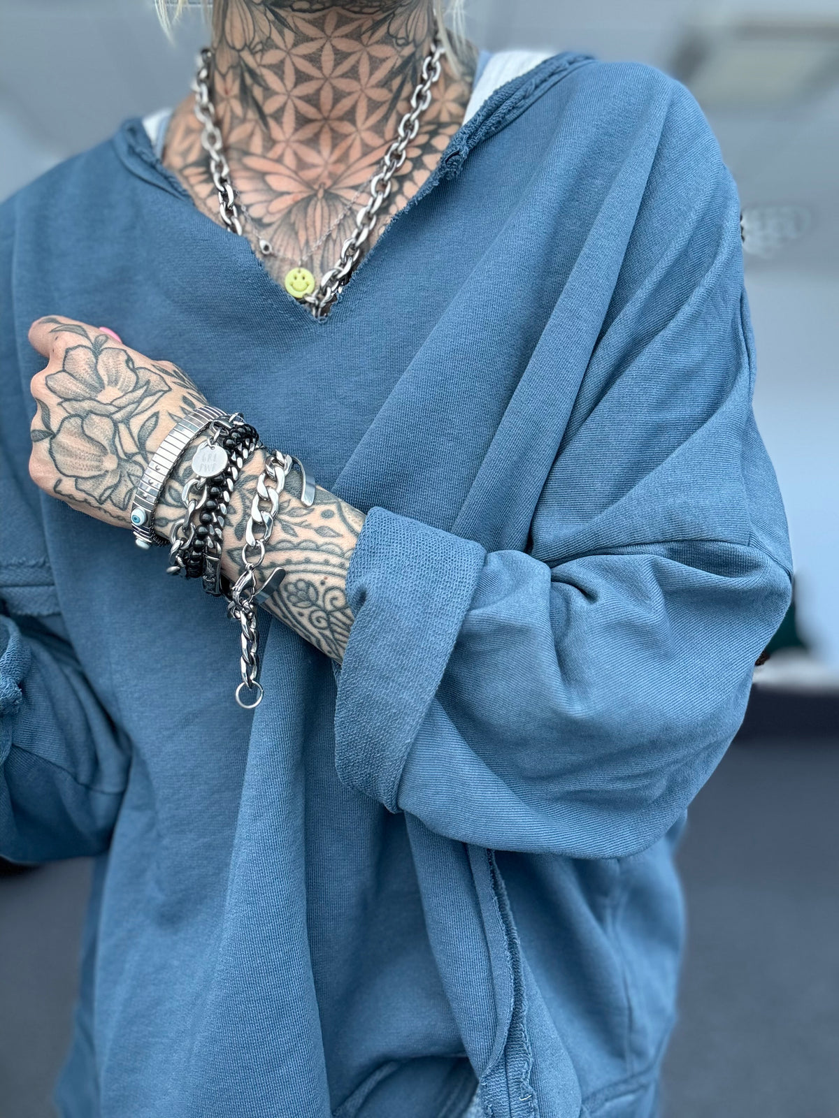 Sweater // GRUNGE BLAU