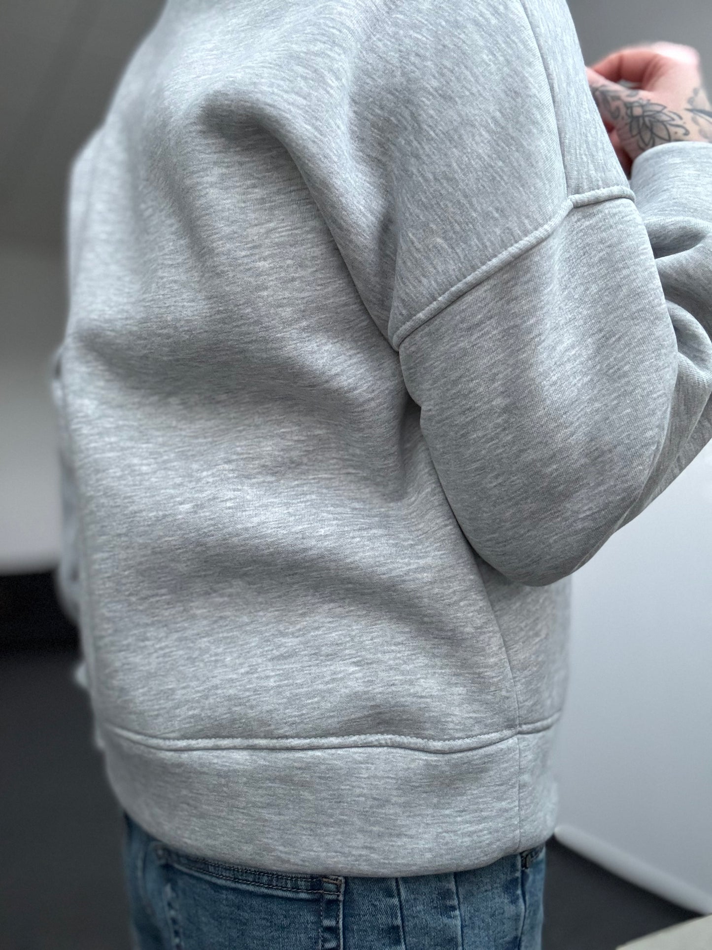 SWEATER // COFFEE PLS GREY