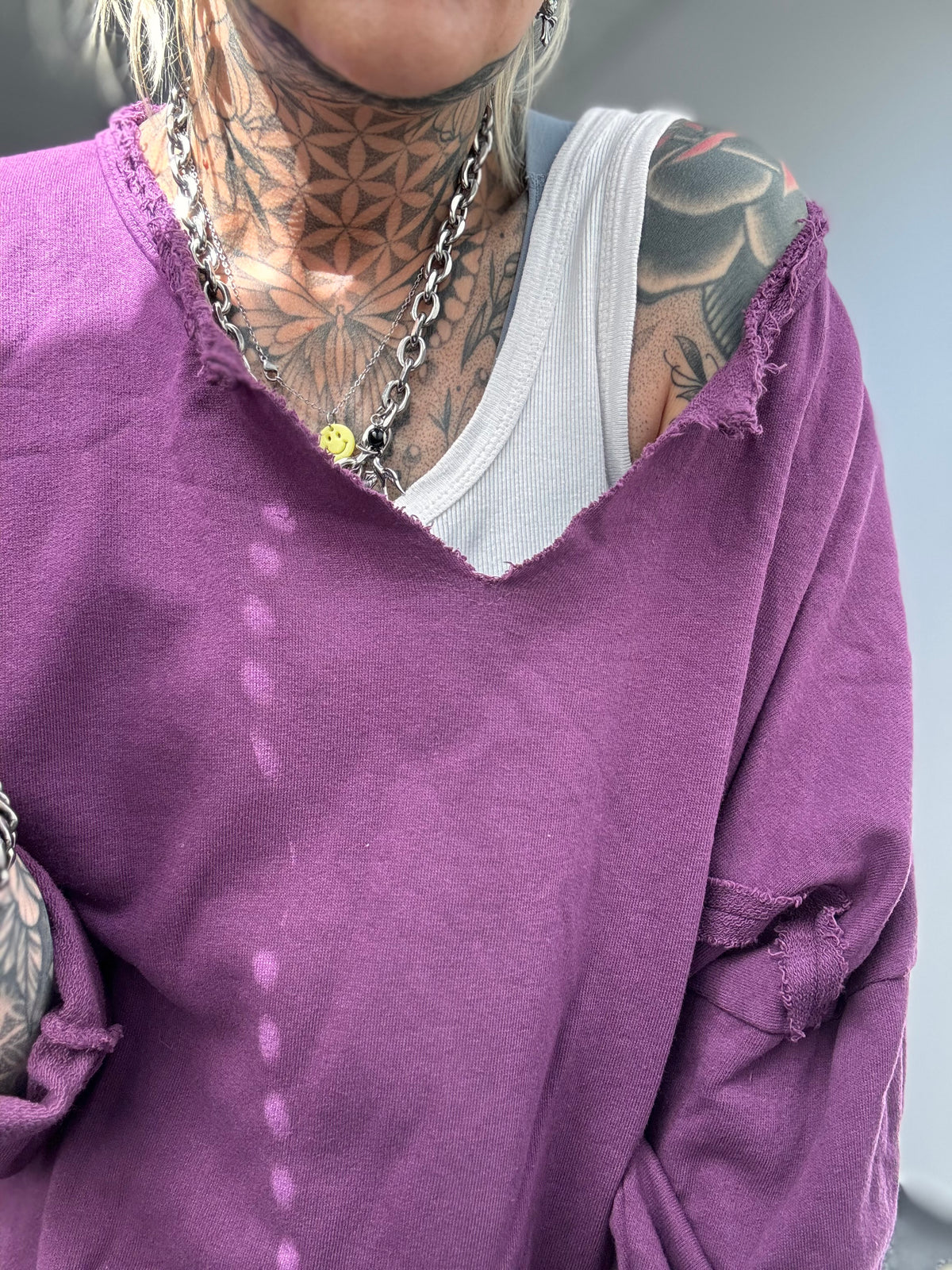 Sweater // GRUNGE PURPLE