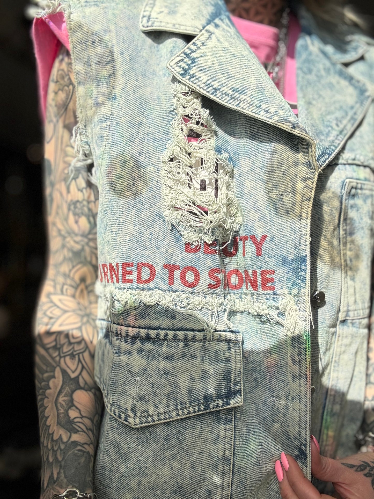 Oversize Jeansweste // DUCK