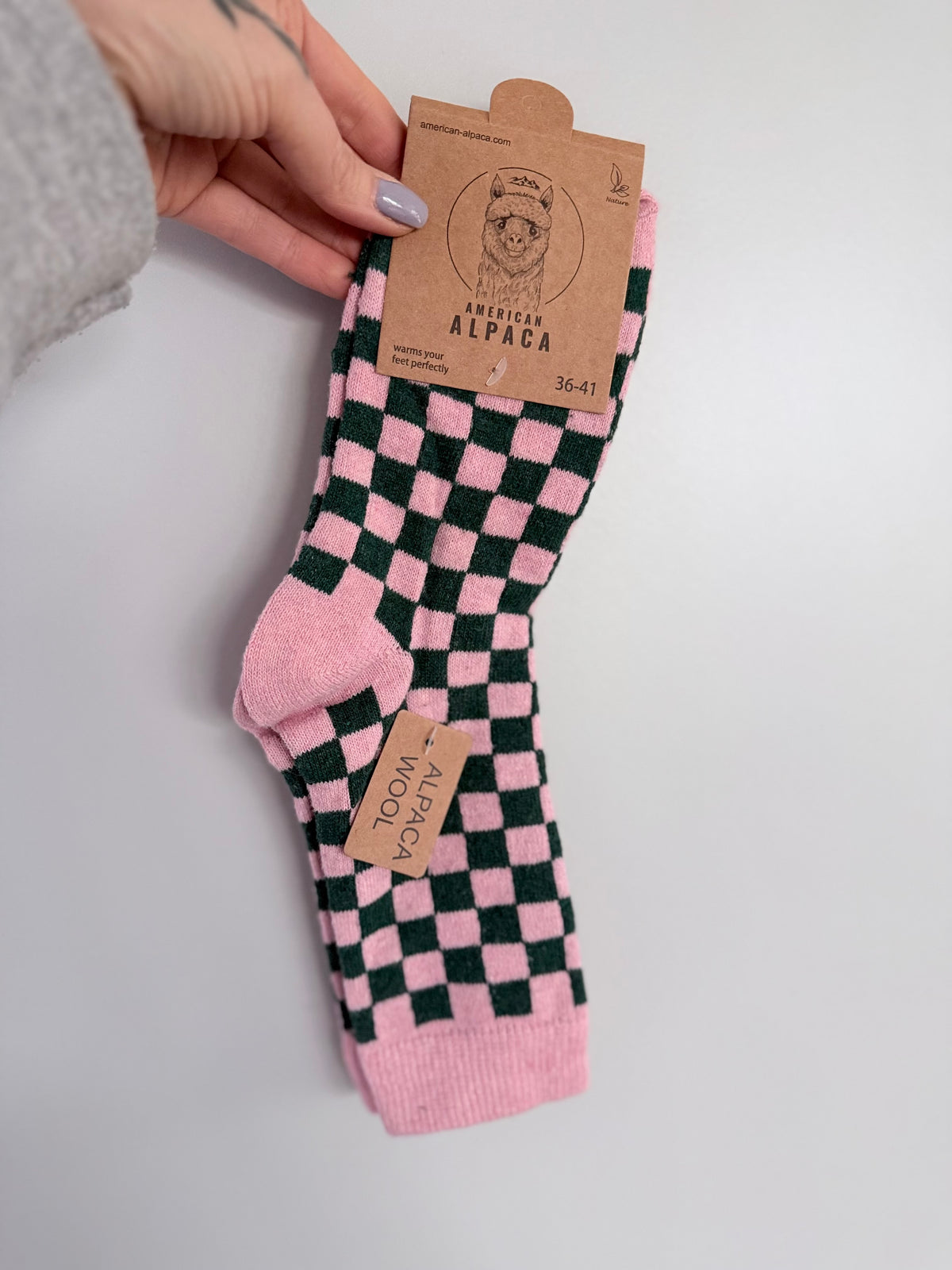 Socken // SCHACHBRETT