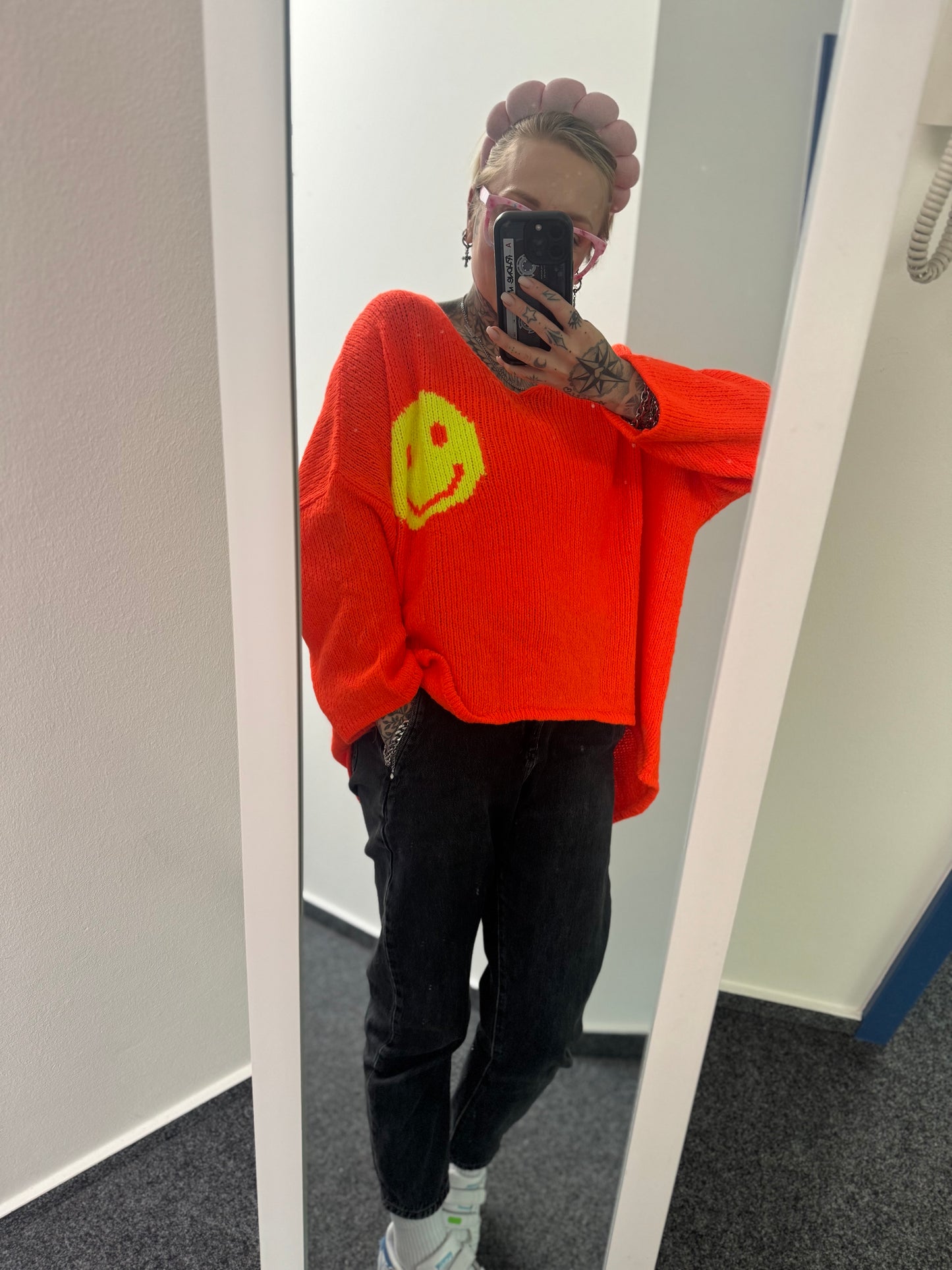 Strickpulli // SMILE ORANGE