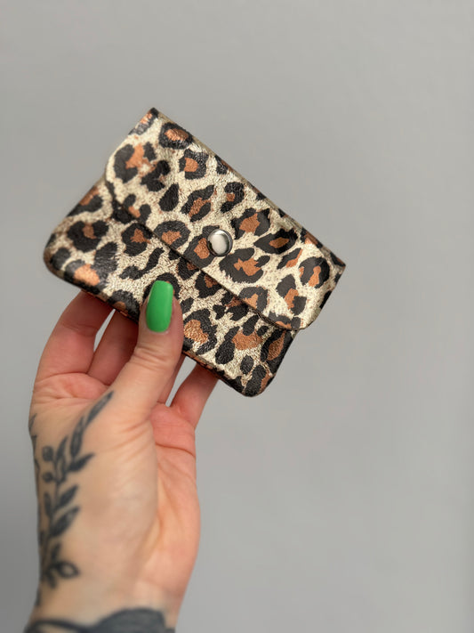Party Portemonnaie // LEO GOLD METALLIC