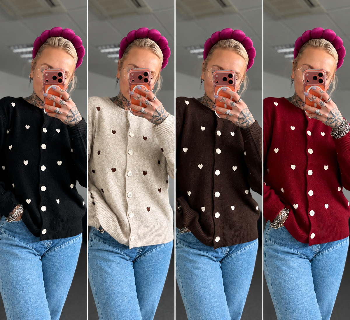 Strickjacke  // HERZCHEN