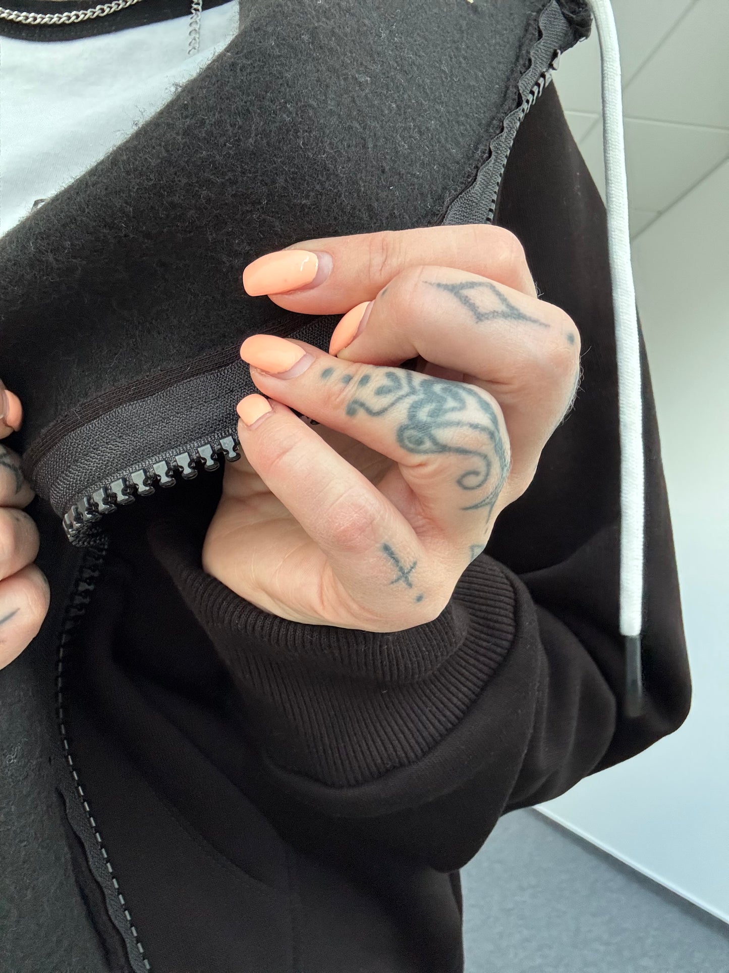 Hoodie Jacke // SKULL VIBES