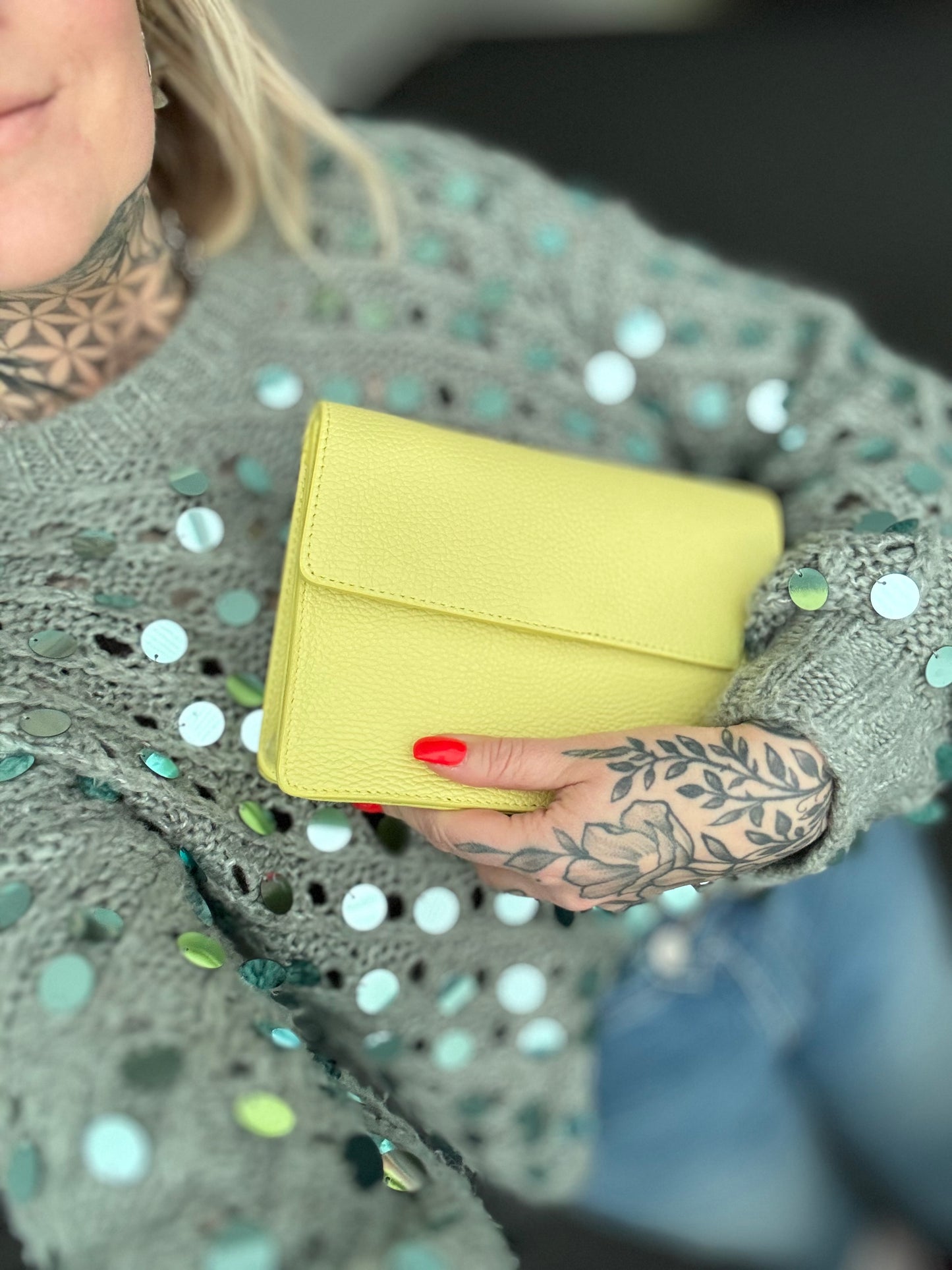 Crossbody Bag // LEMON