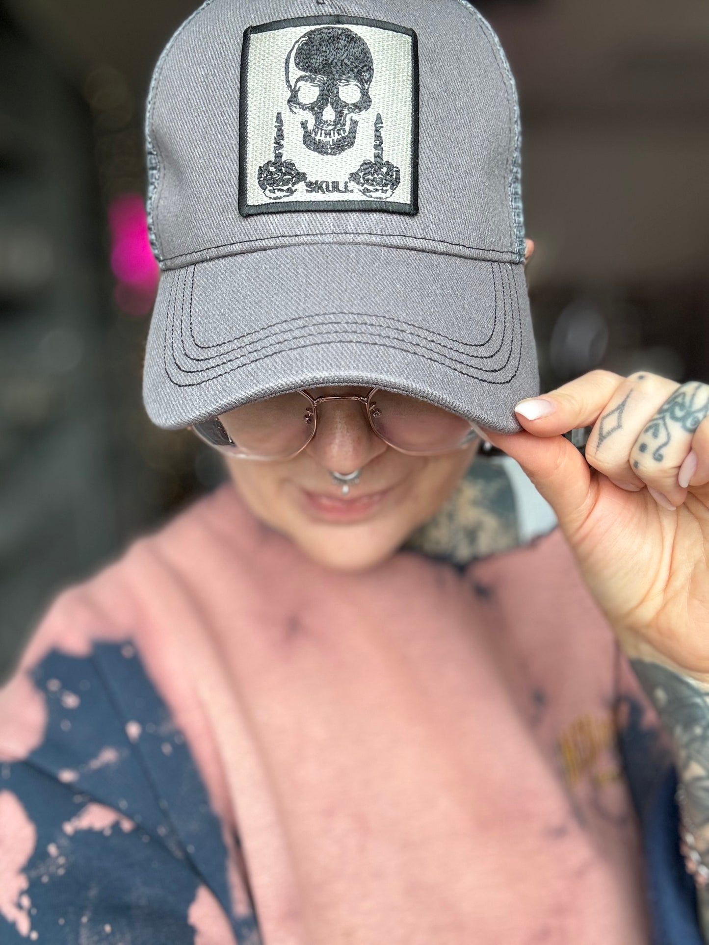 Cap // DARK GREY FXXX OFF