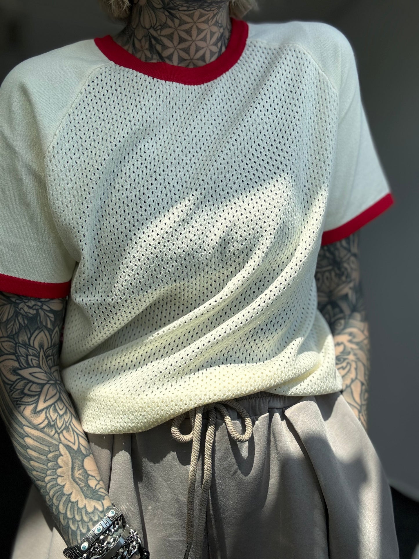 Shirt Premium // CREAM RED