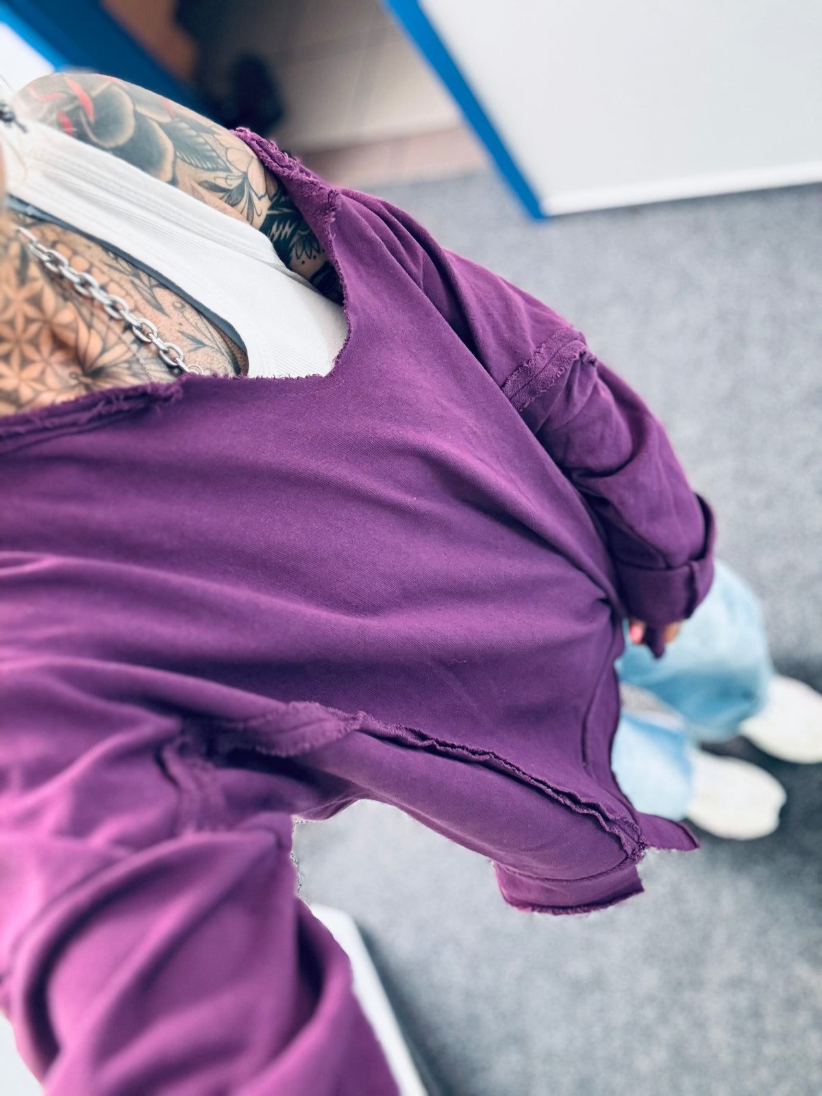 Sweater // GRUNGE PURPLE