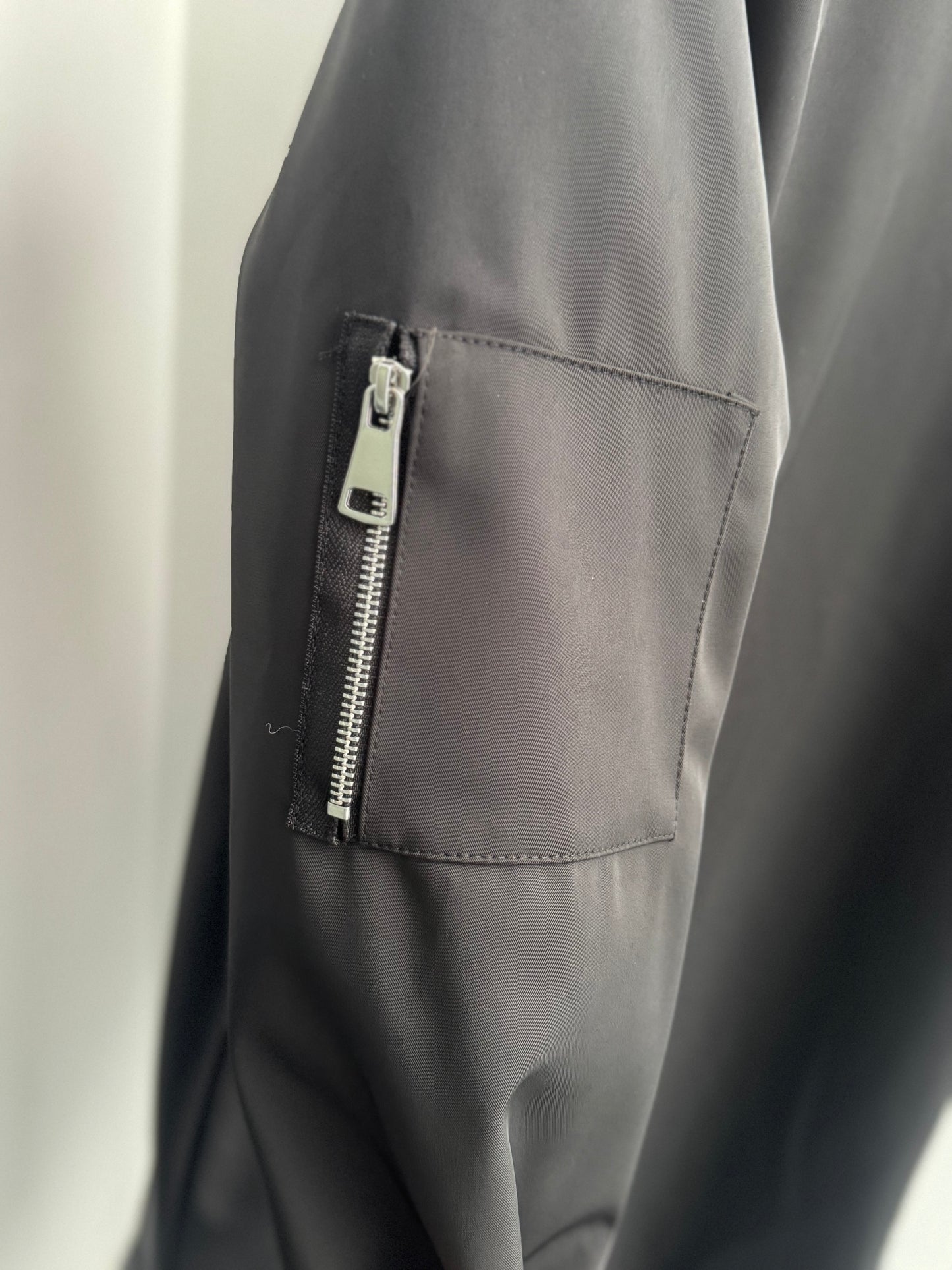 Mantel  // BOMBERSTYLE BLACK ORANGE 2.0