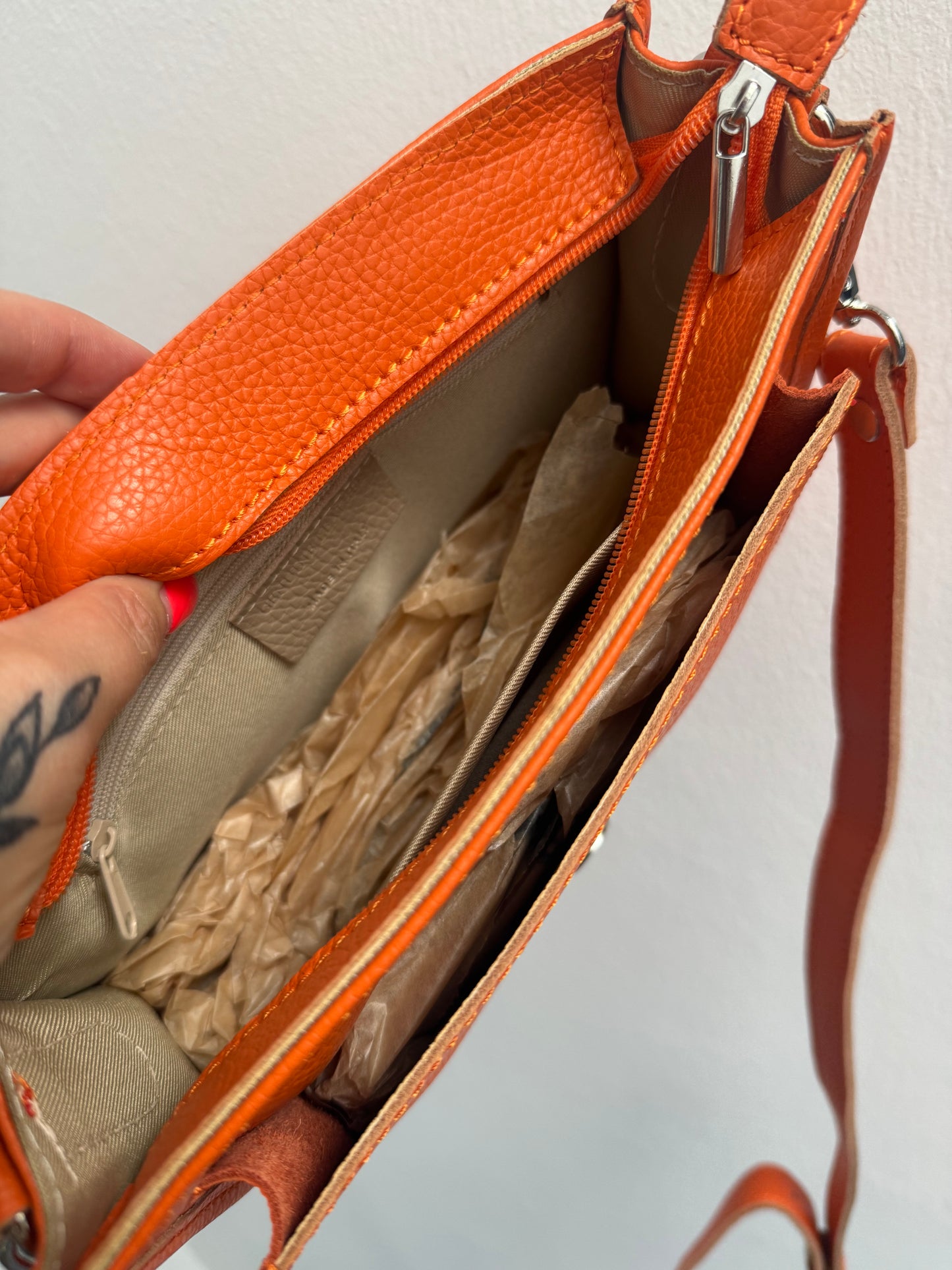 Retro Crossbody Bag // ORANGE JUICE