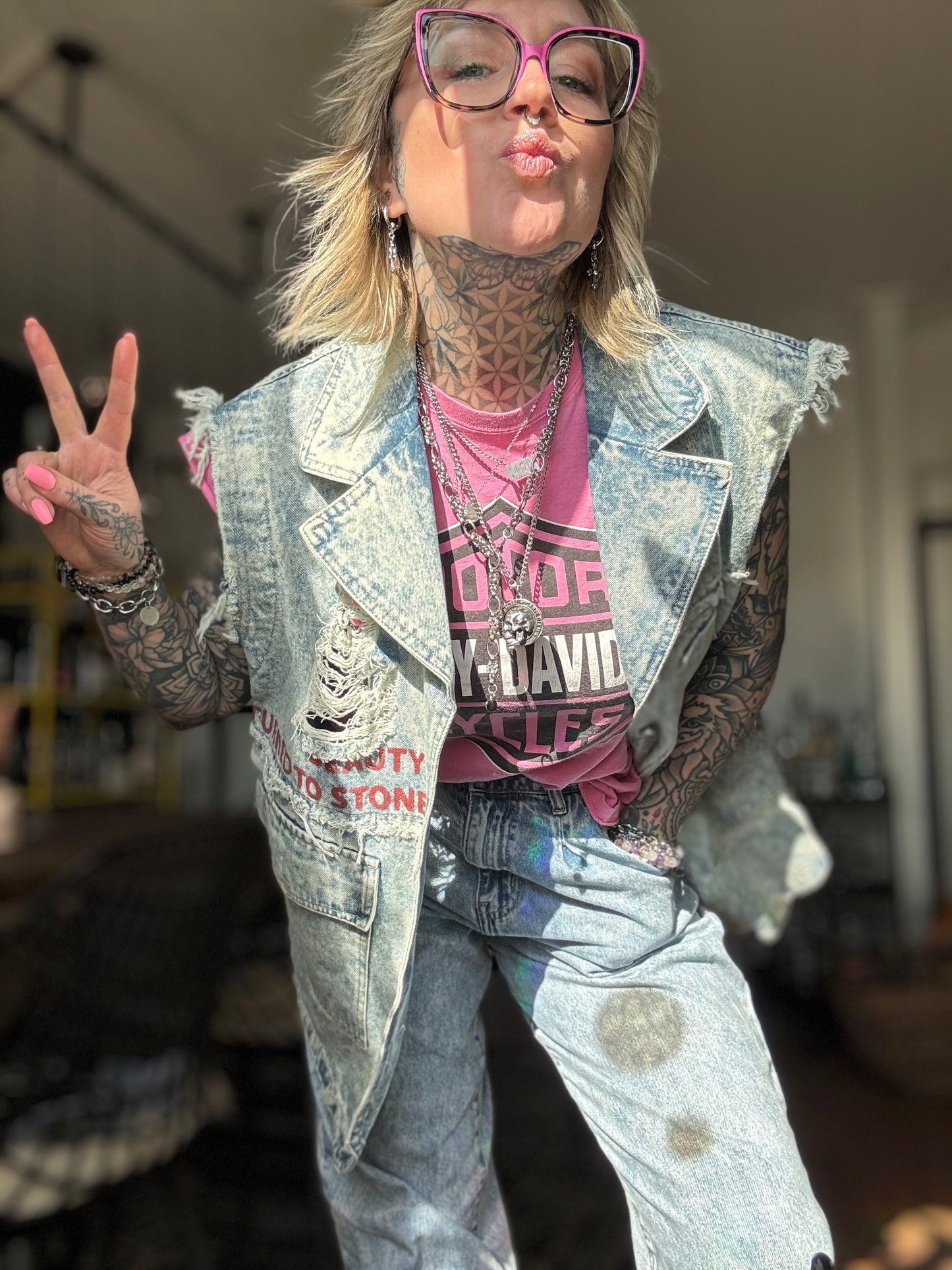 Oversize Jeansweste // DUCK