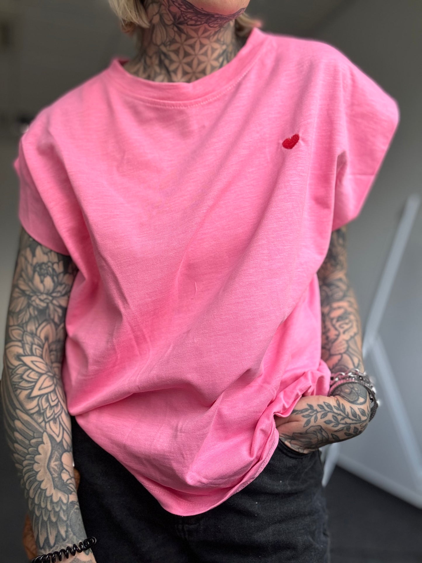 Basic Oversize Shirt // PINK