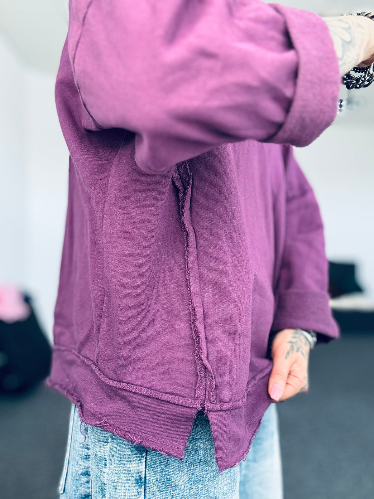 Sweater // GRUNGE PURPLE