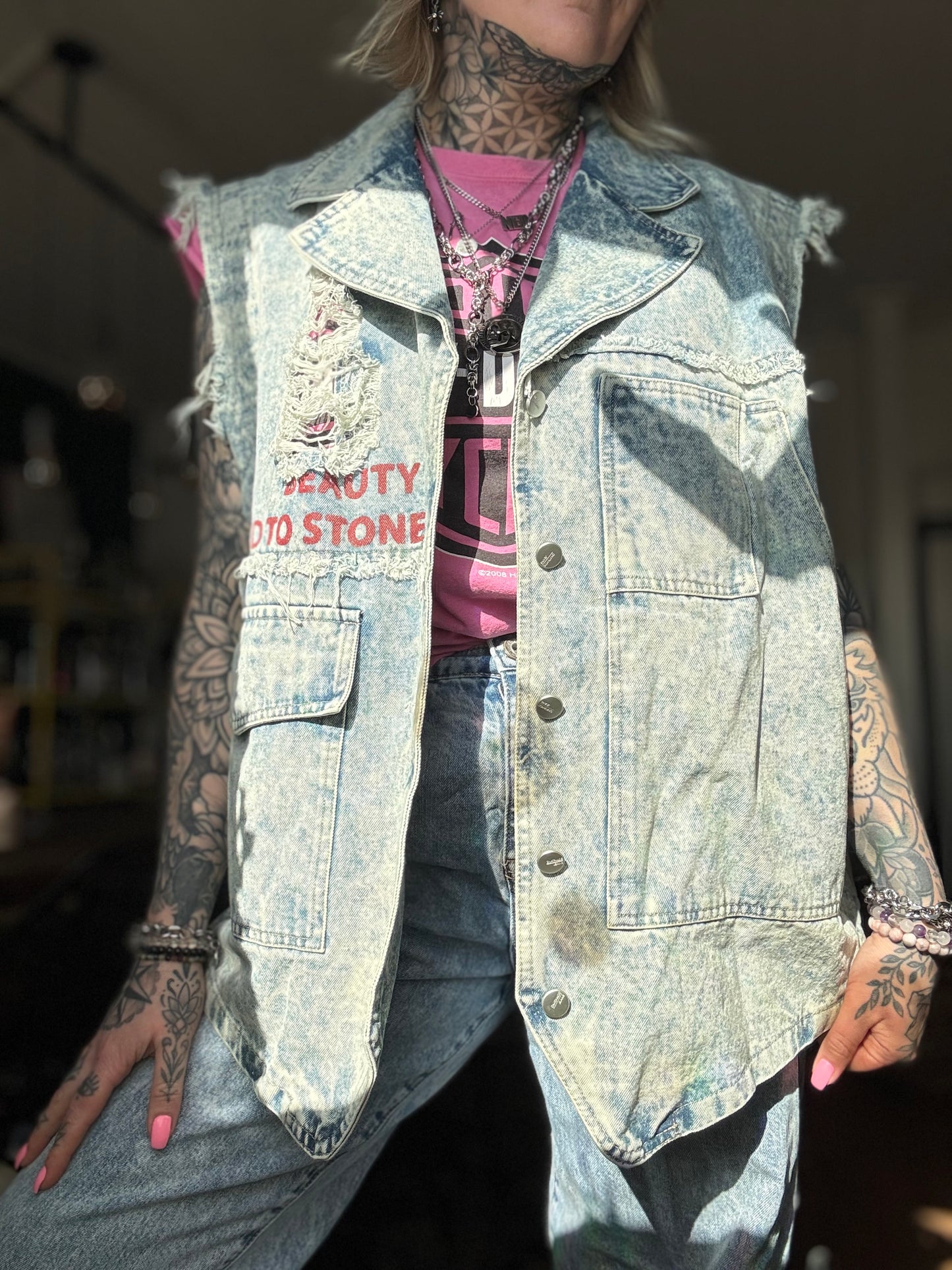 Oversize Jeansweste // DUCK