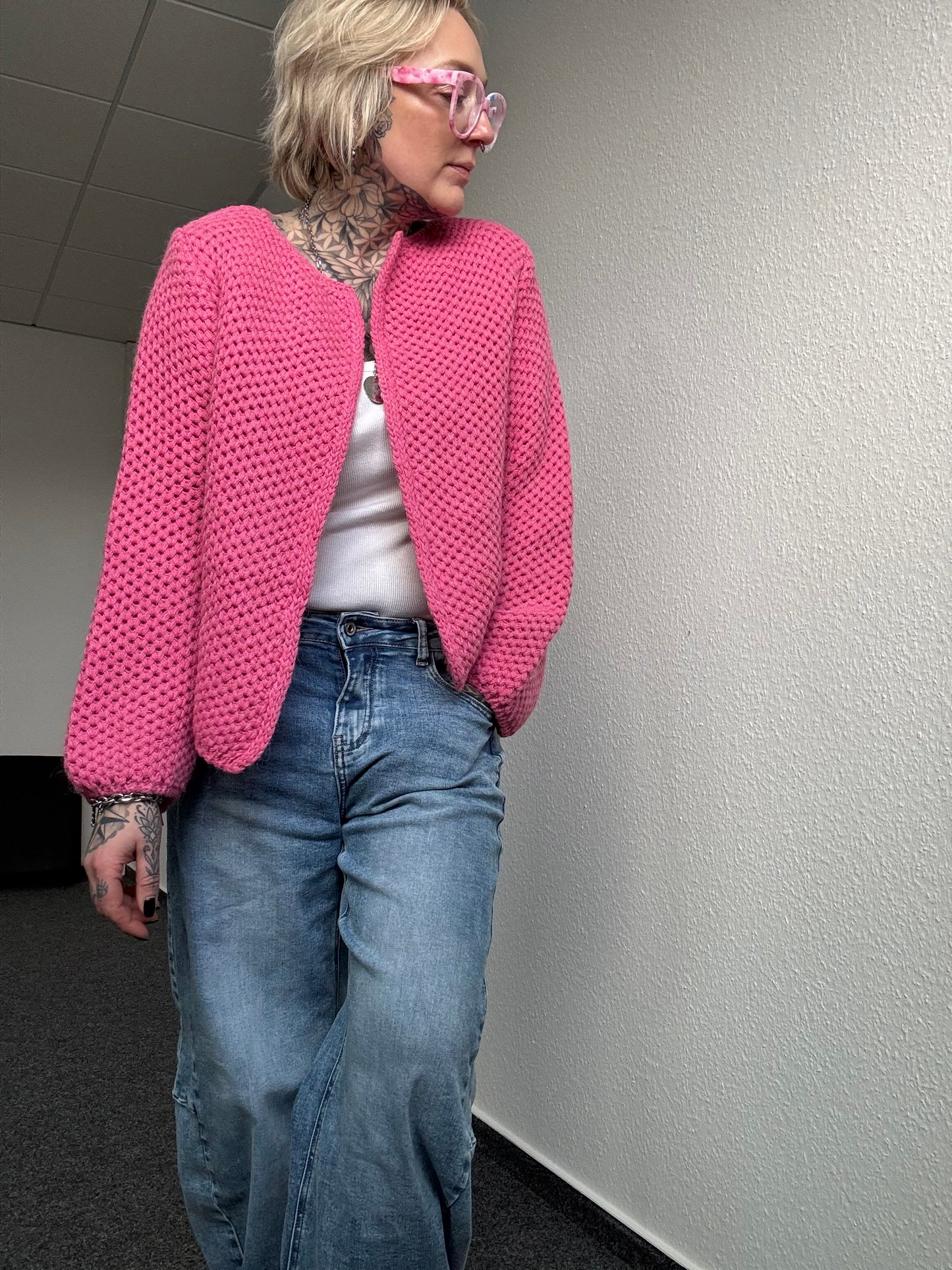 Strickjacke // HIMBEERLIEBE