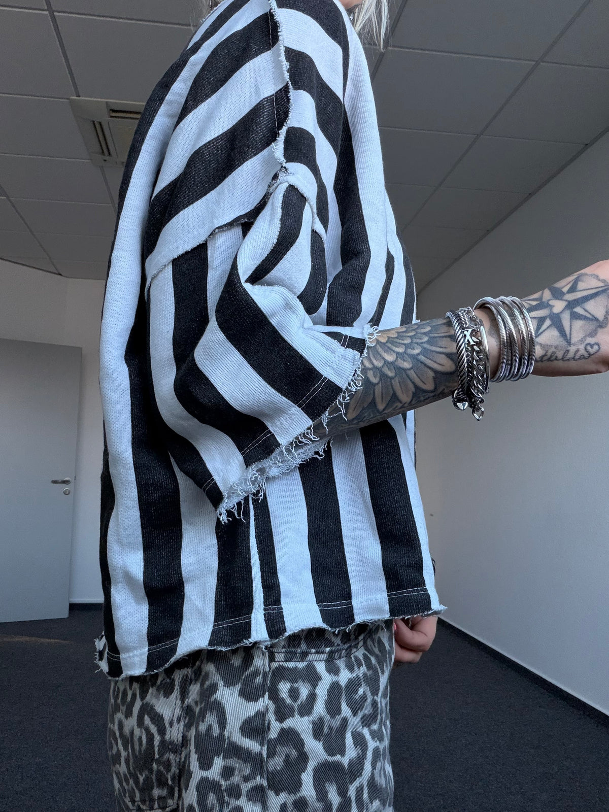 Sweater kurzarm // KOKOS KONFEKT USED LOOK
