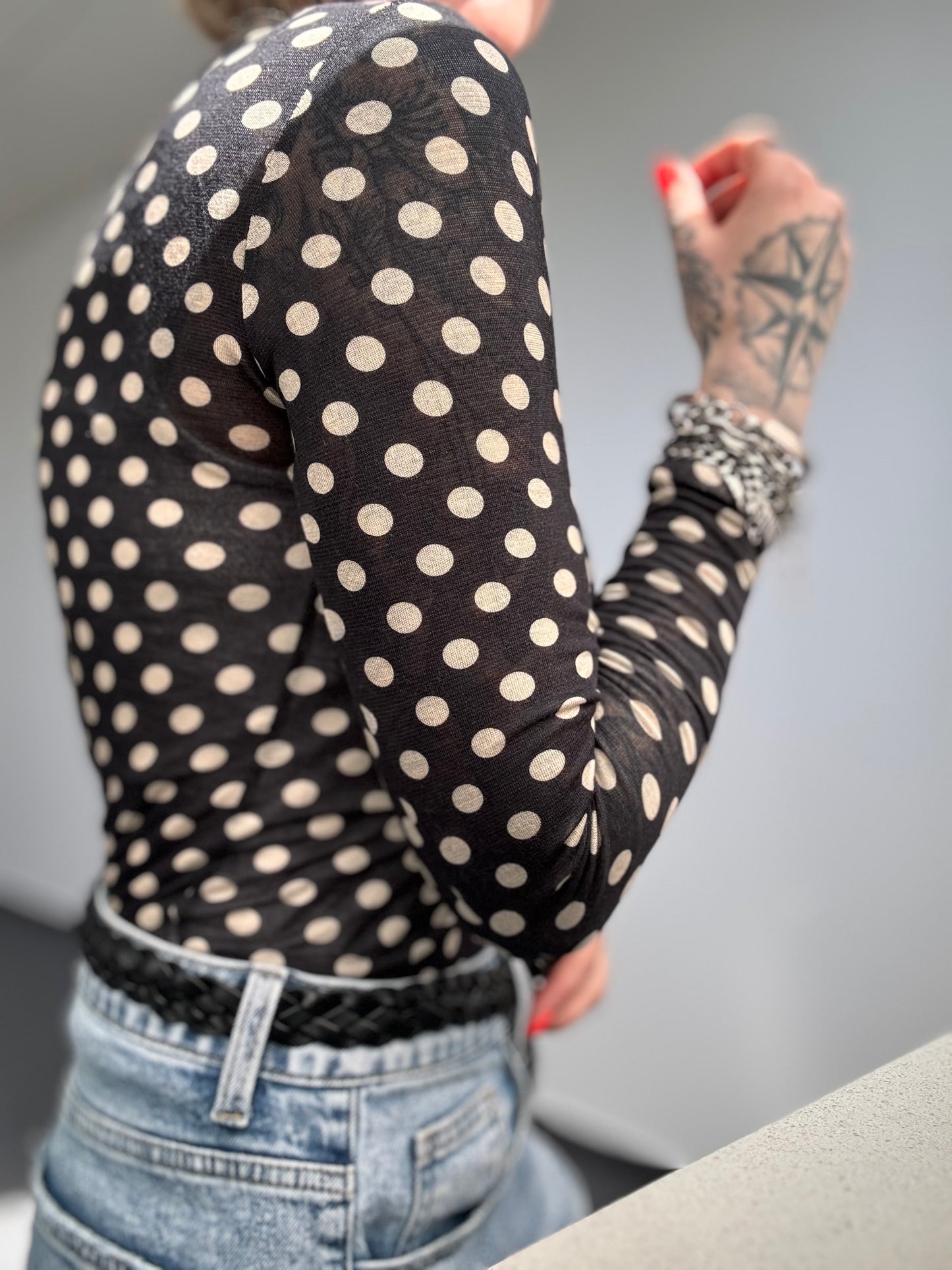 Langarm // DOTS CASHMERE