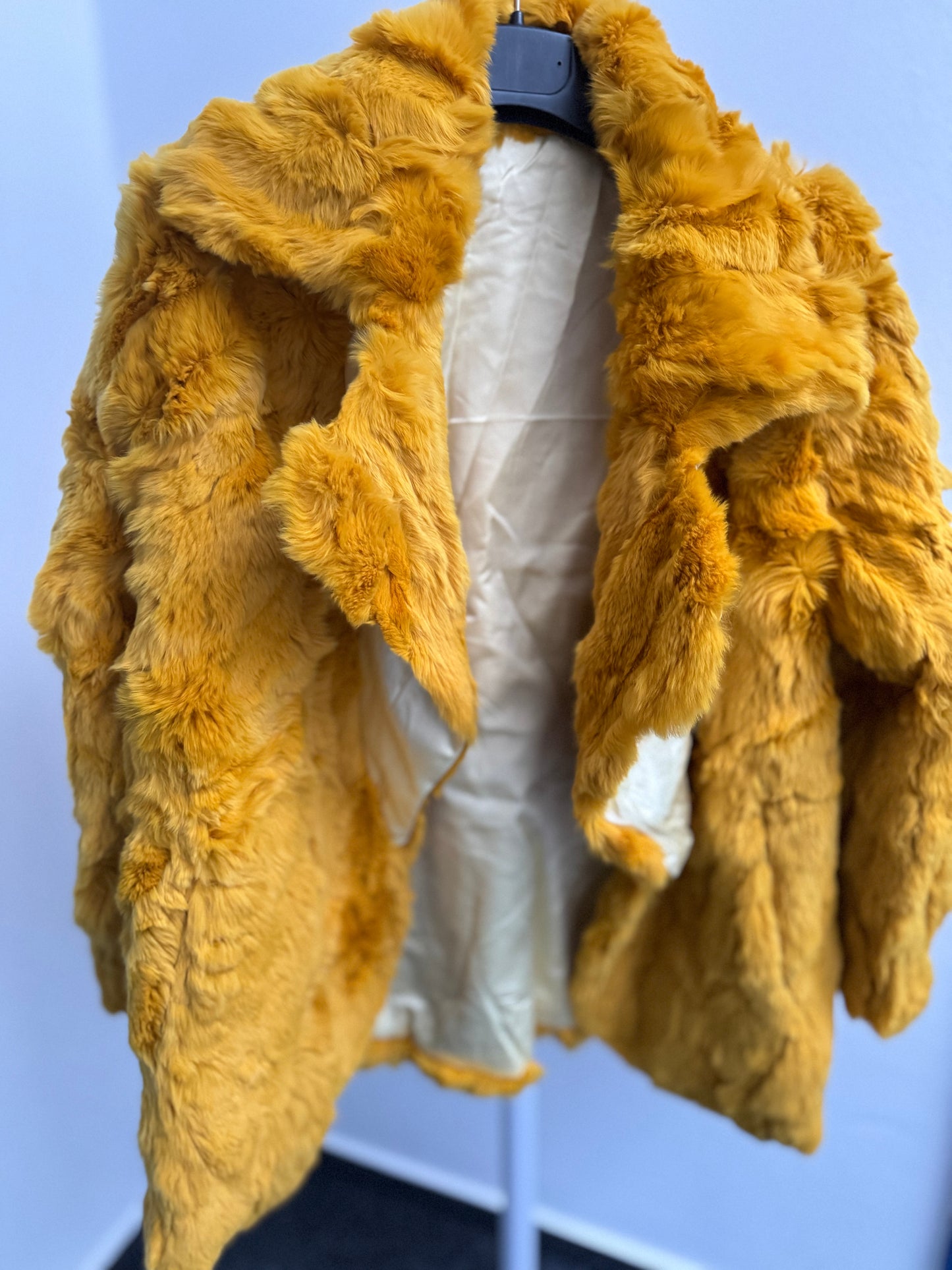 Pelzjacke // YELLOW Gr. 34-38