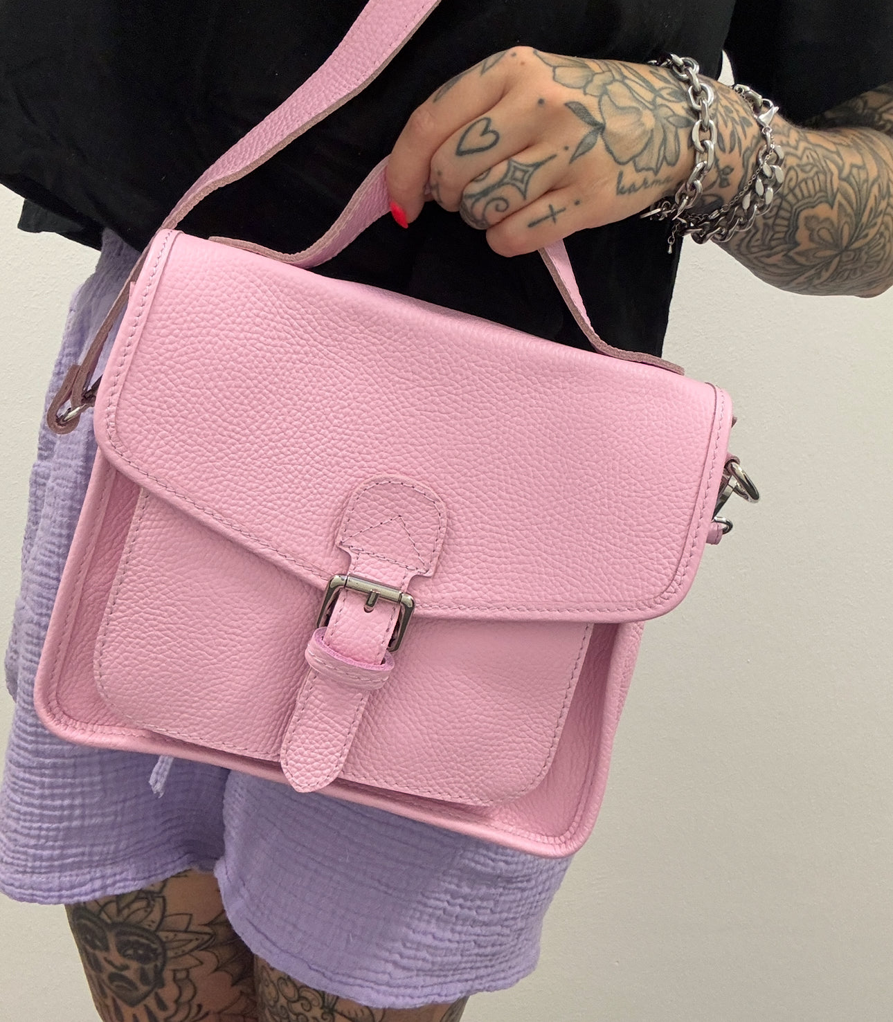 Retro Crossbody Bag // COTTON CANDY