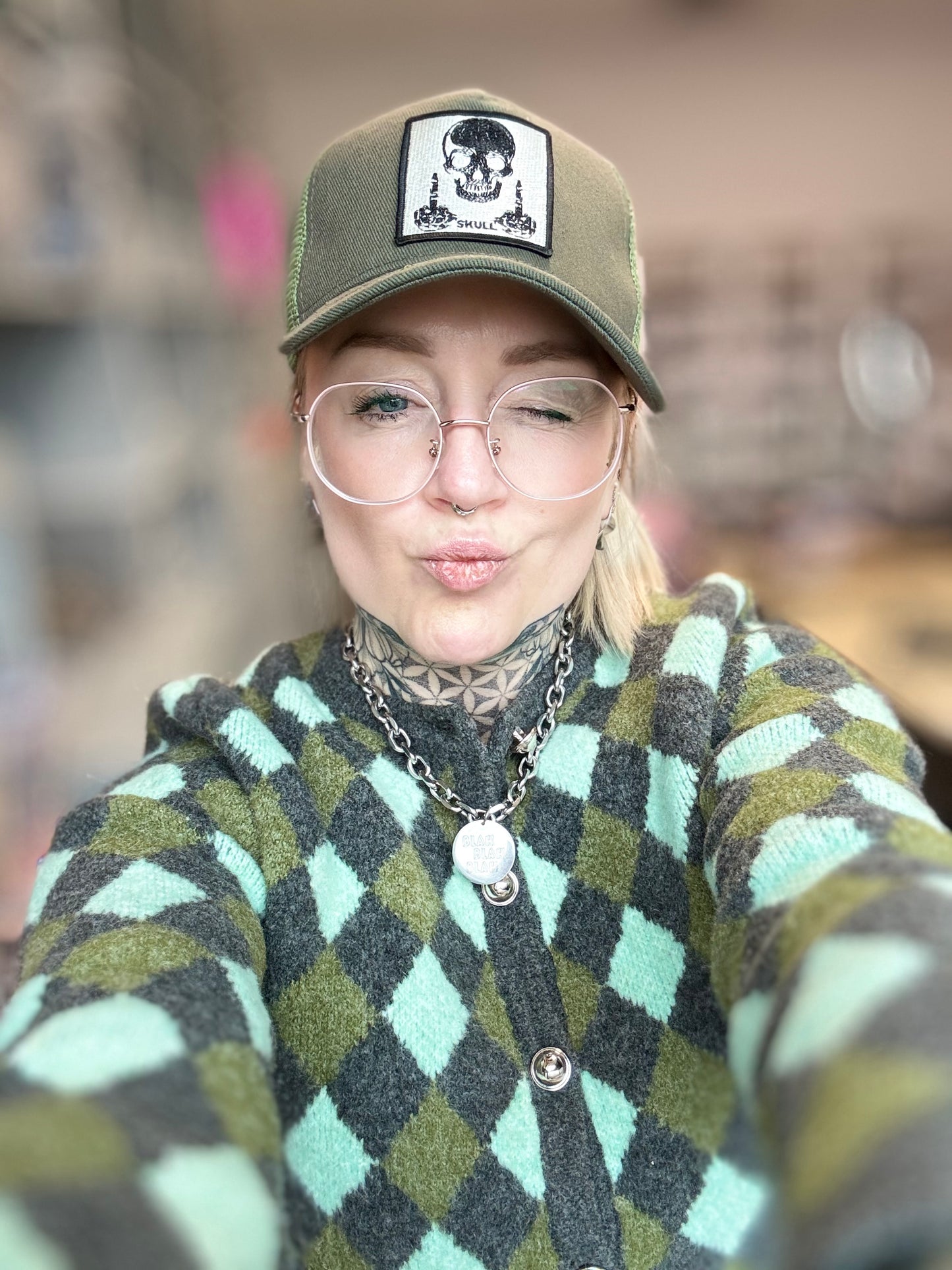 Cap // KHAKI FXXX OFF