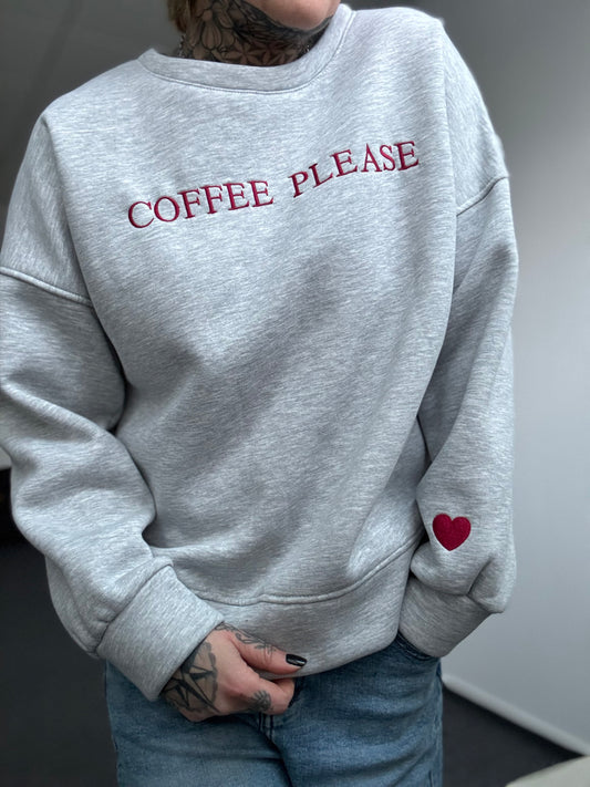 SWEATER // COFFEE PLS GREY