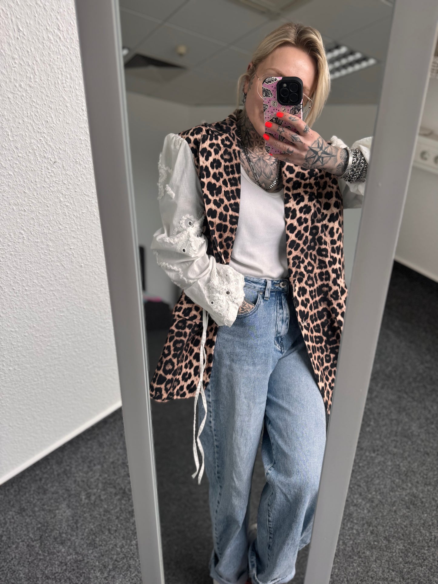 Blazer // WEISSE ÄRMEL GR L-XL