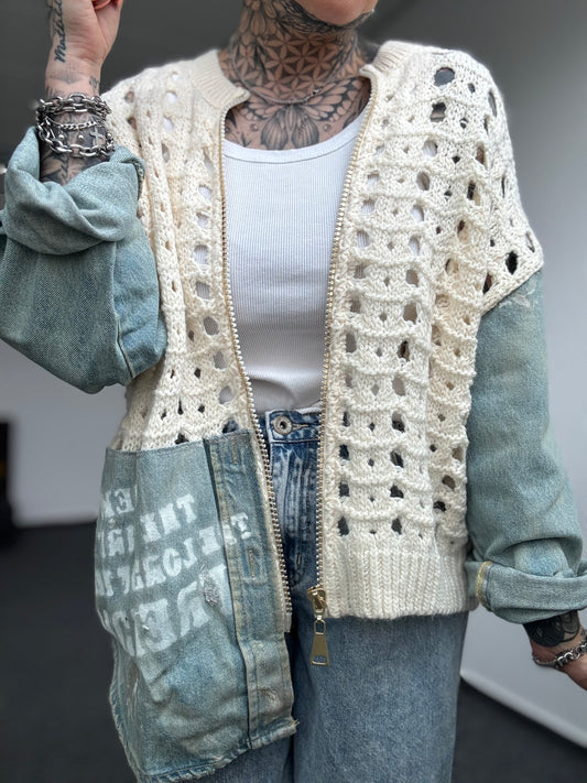 Jacke // STRICK MEETS JEANS