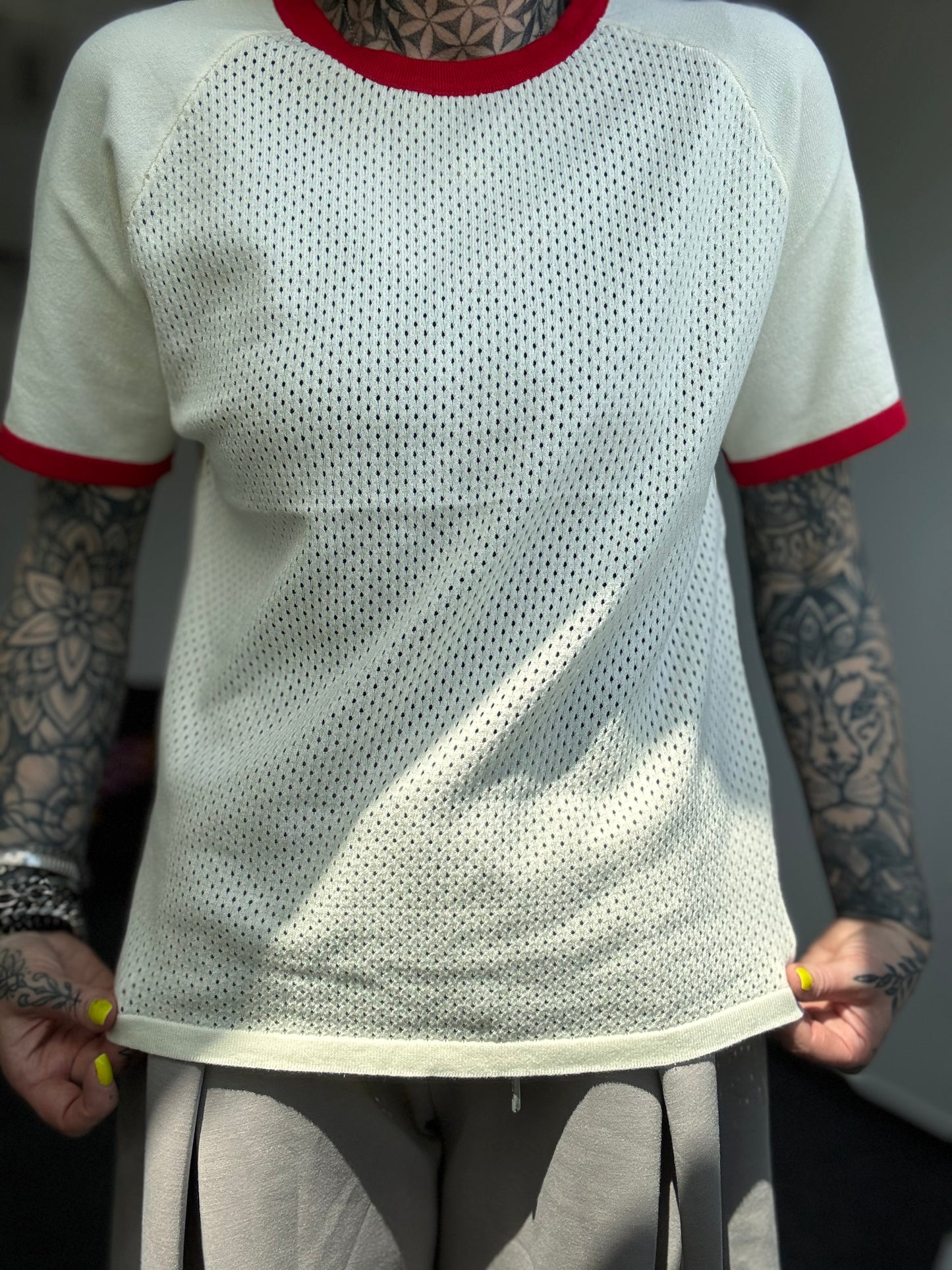 Shirt Premium // CREAM RED