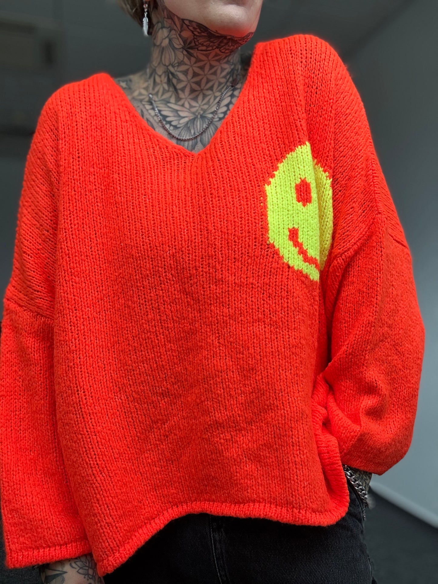 Strickpulli // SMILE ORANGE