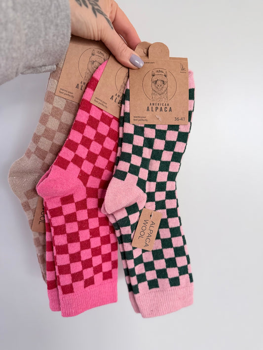 Socken // SCHACHBRETT