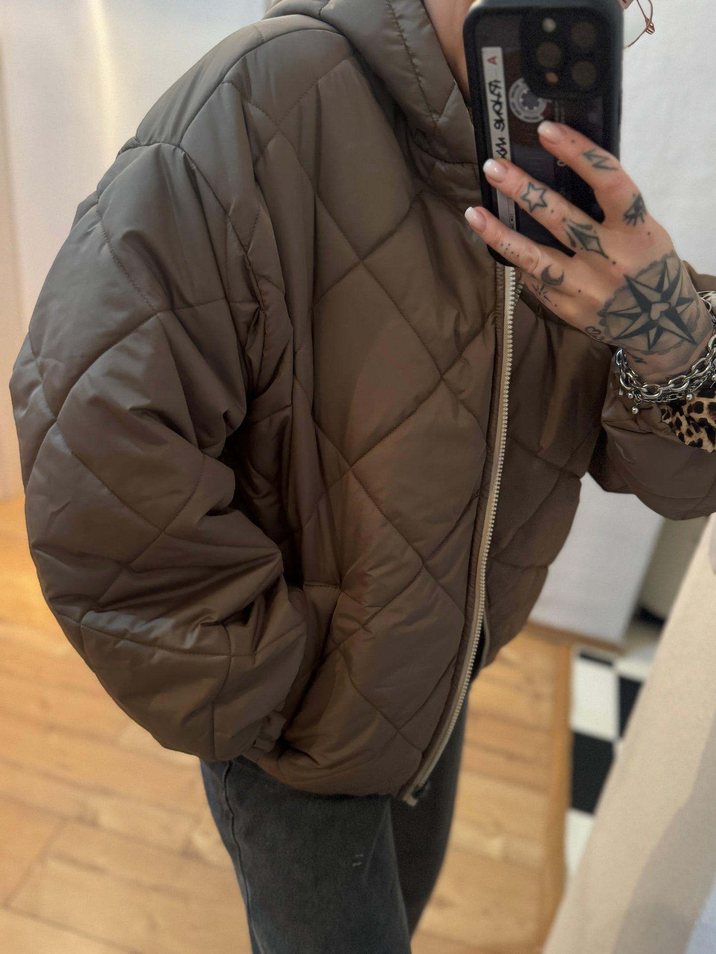 Oversize Wendejacke // DOUBLE TROUBLE