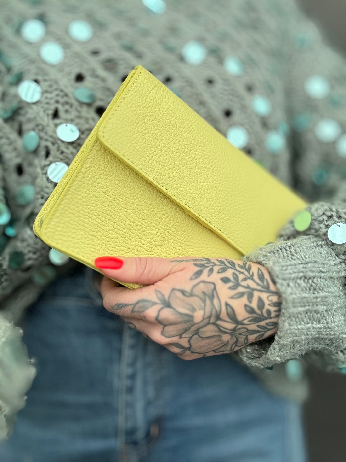 Crossbody Bag // LEMON